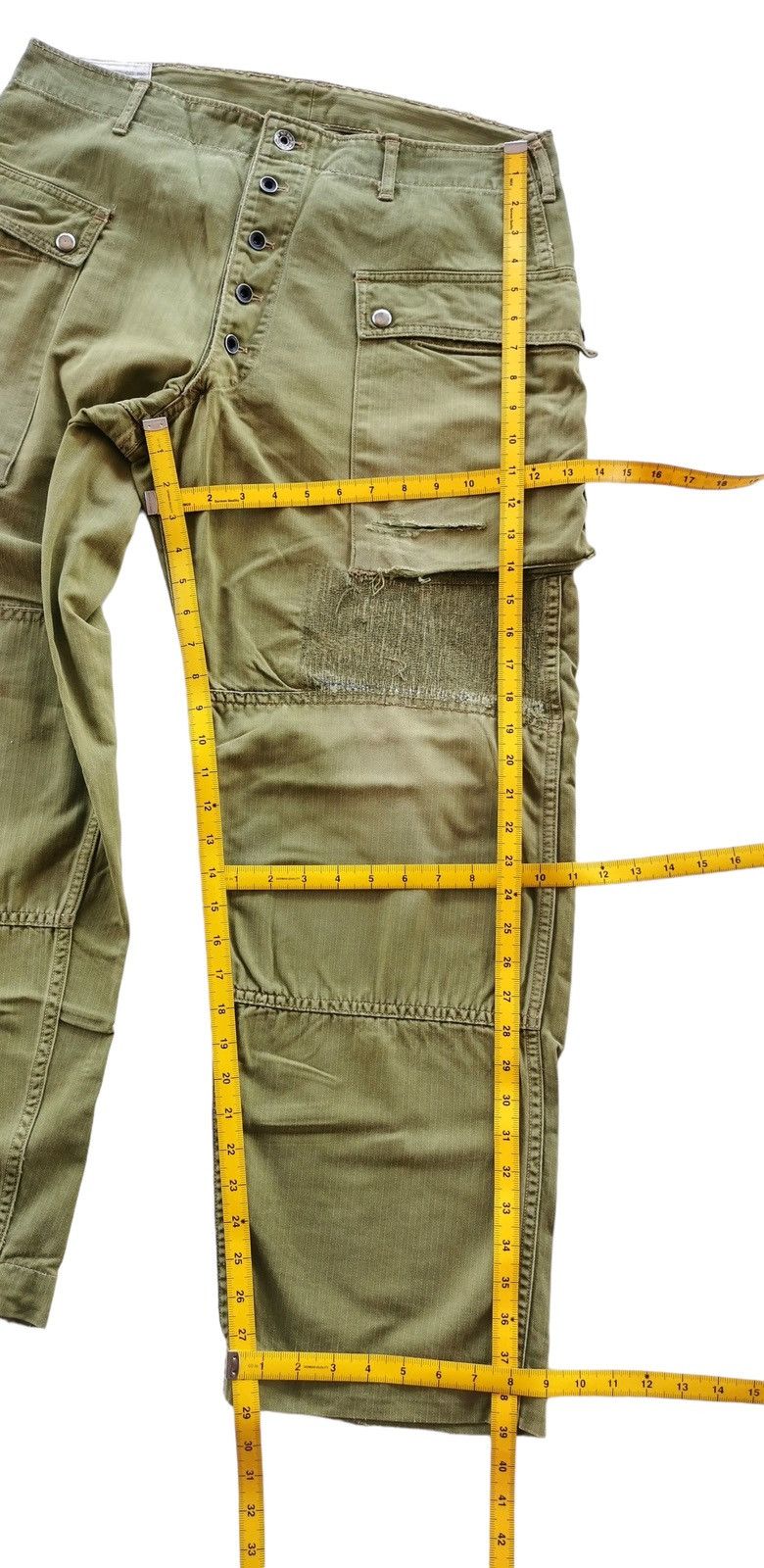 Army Of Me True Vintage Army Bootleggers Mfg Co Inc Size US 34 / EU 50 - 11 Thumbnail