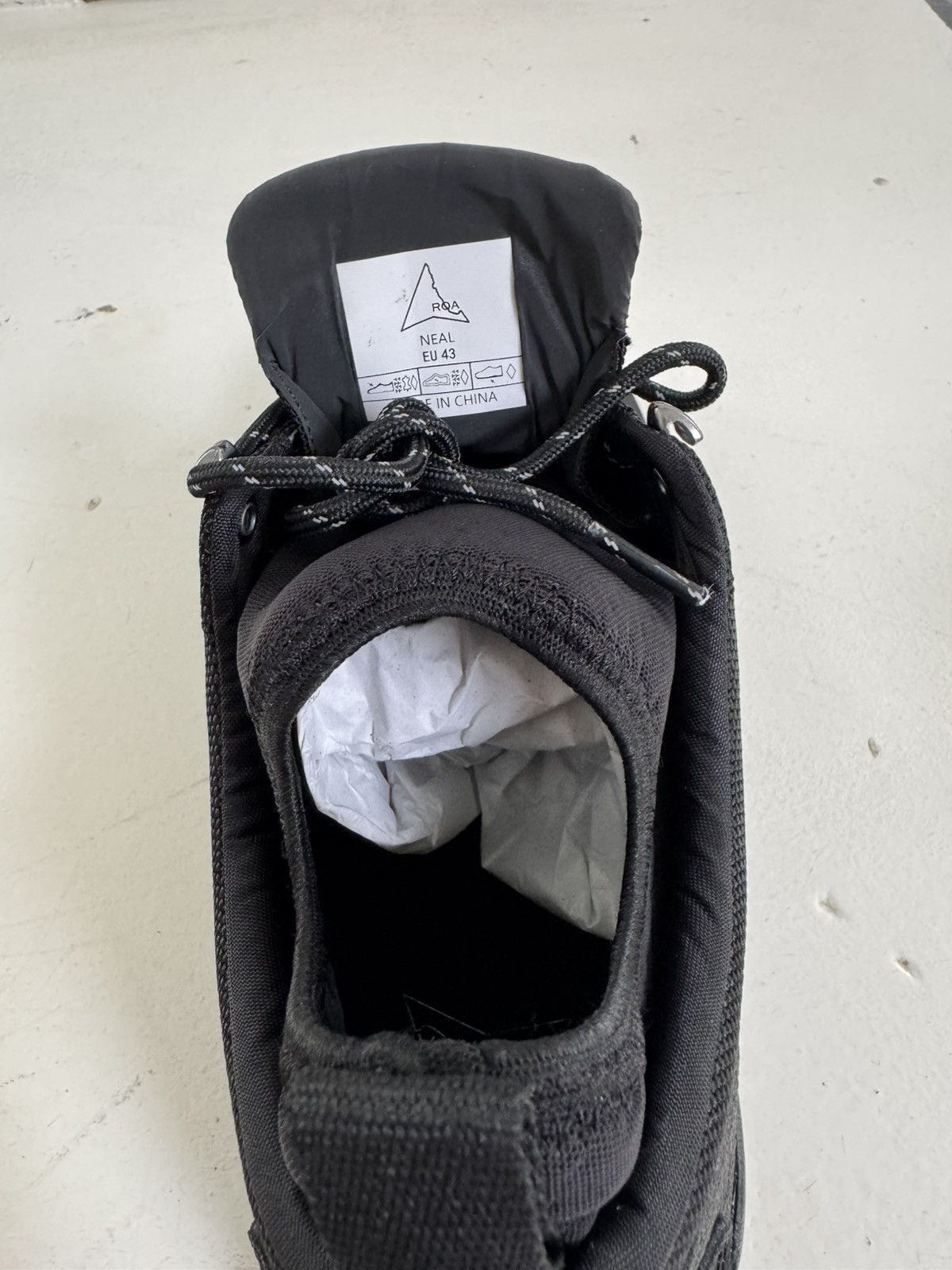 ROA ROA Black Neal Low-top Shoes Size US 10 / EU 43 - 7 Thumbnail
