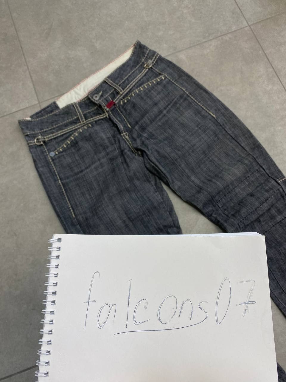 Marithe + Francois Girbaud Vintage Marithe + Francois Girbaud Buttons Denim Pants Size US 27 - 2 Thumbnail