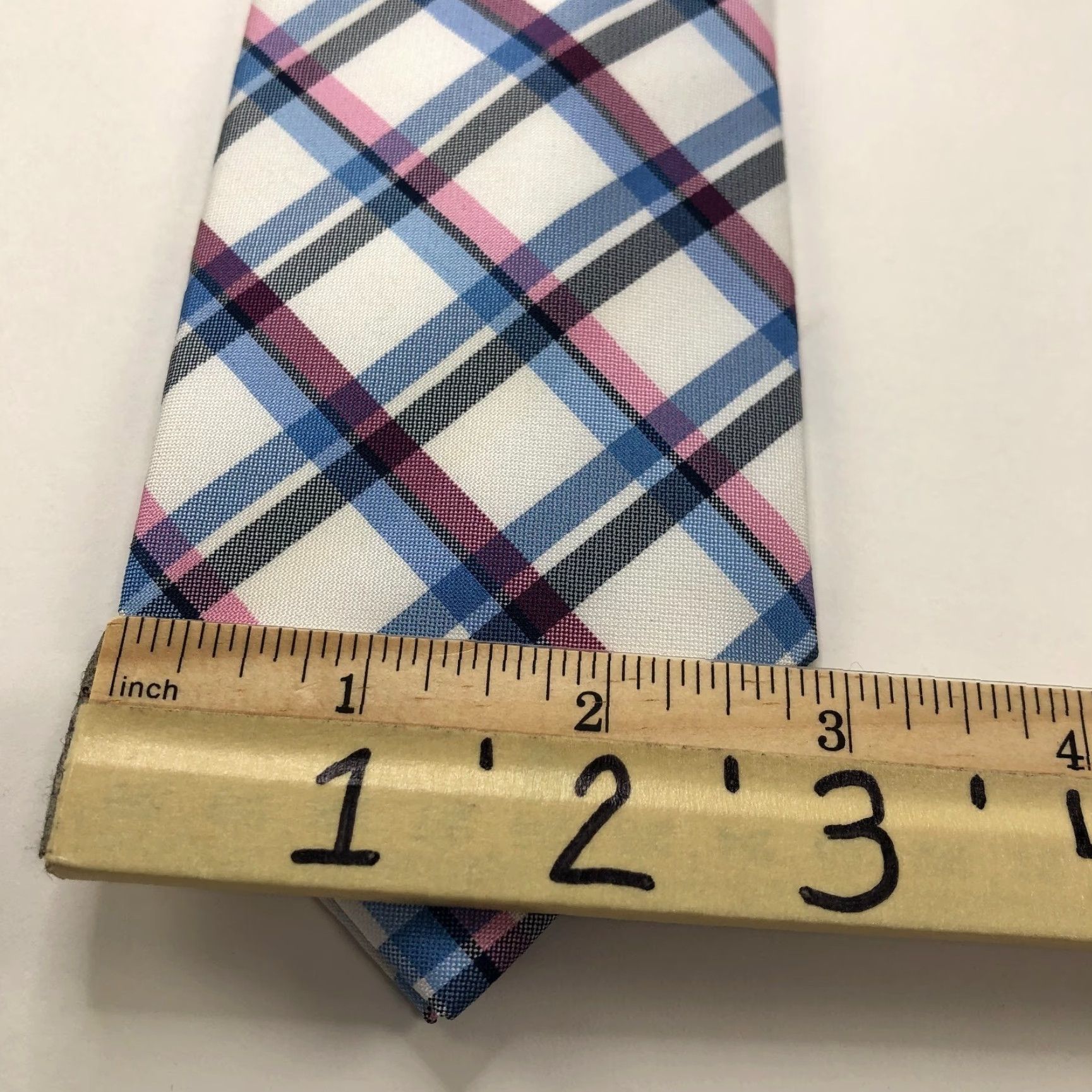 Nautica VINTAGE Nautica Tie Geometric 3-in/56-in Men’s Polyester Neck Tie Blue 100% Polyester Classic Length 57"-60" Adjustable Mens Size ONE SIZE - 4 Thumbnail