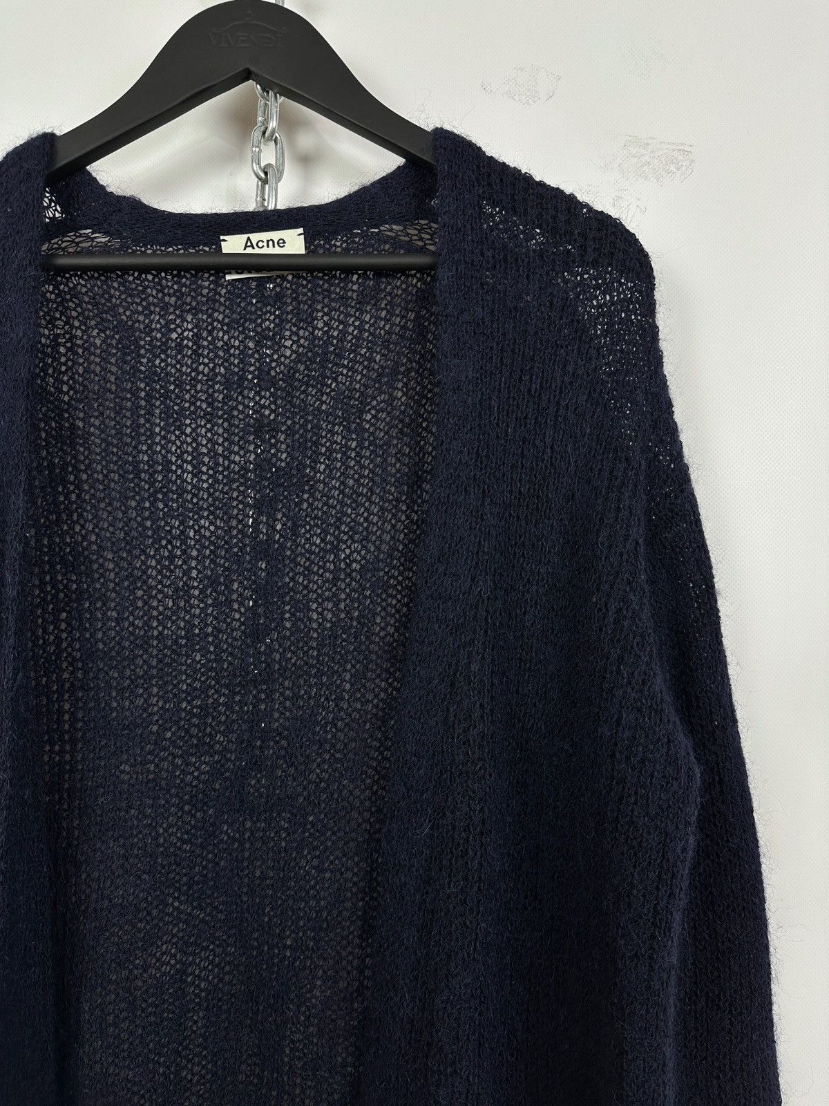 Acne Studios Acne Studios Priya Mohair Linen Alpaca Knitted Cardigan Size XS / US 0-2 / IT 36-38 - 6 Thumbnail