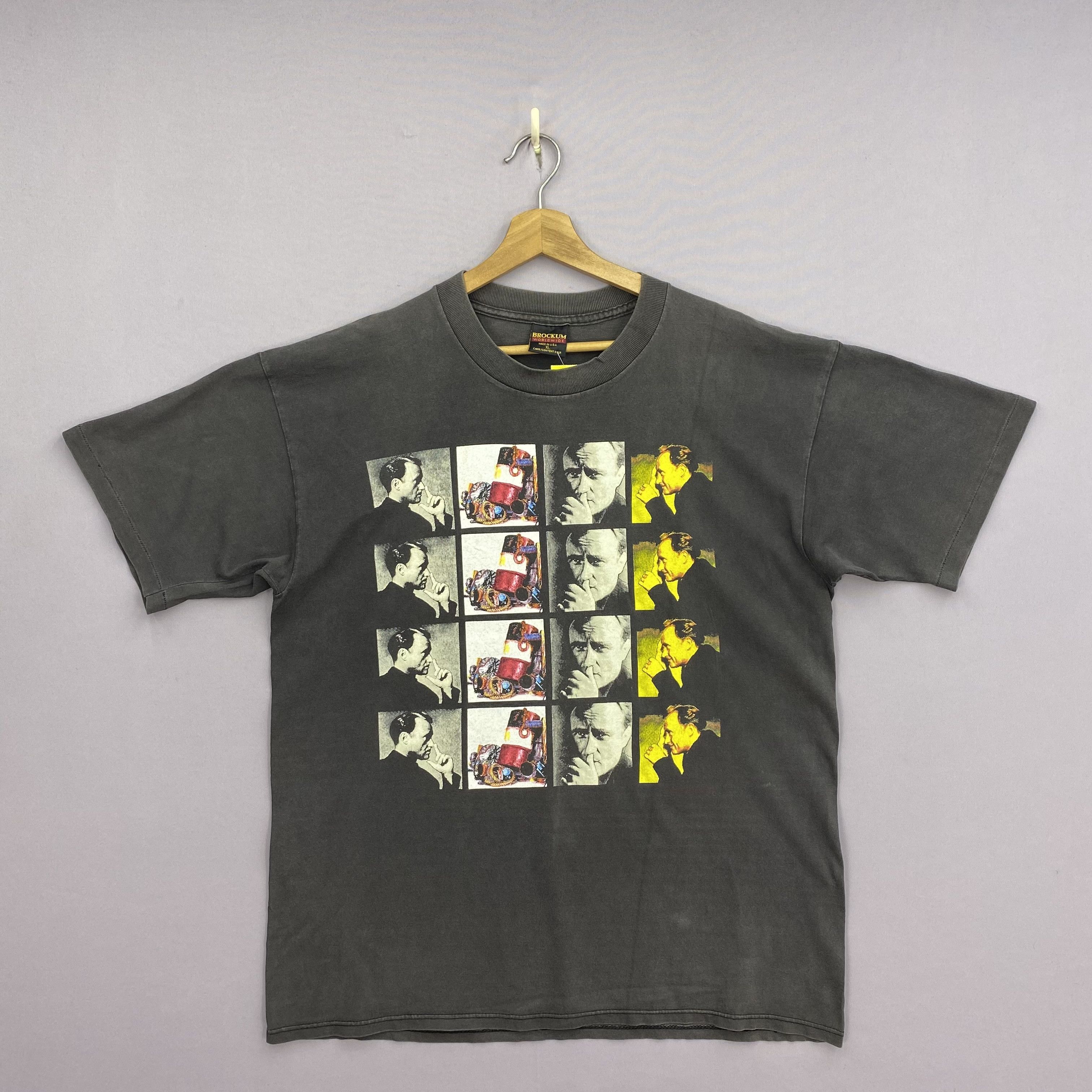 Band Tees × Vintage Vintage 90s Phil Collins T-Shirts USA Tour Sears Tee Size US XL / EU 56 / 4 - 1 Thumbnail