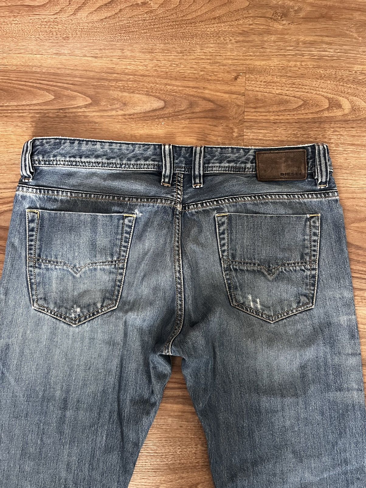 Diesel Diesel D Viker Jeans Size US 33 - 6 Thumbnail