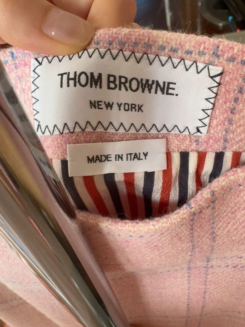 Thom Browne Thom Browne Autumn/winter pink wool dress Size 26" / US 2 / IT 38 - 3 Thumbnail