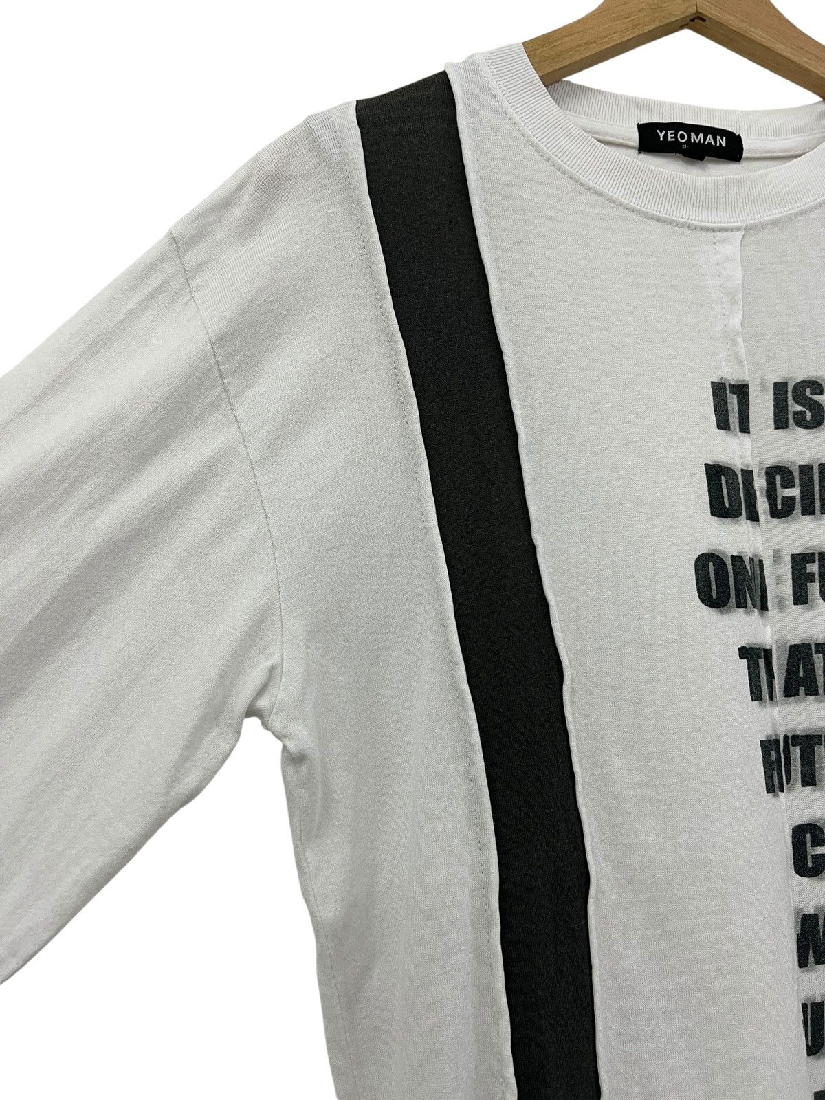 Japanese Brand Yeoman 🇯🇵 Poem Rebuild Longsleeve Shirt Size US M / EU 48-50 / 2 - 5 Thumbnail