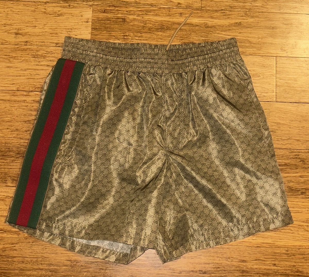 Gucci Gucci Waterproof Nylon Swim Shorts With GG size IT 46 Size US 32 / EU 48 - 4 Thumbnail