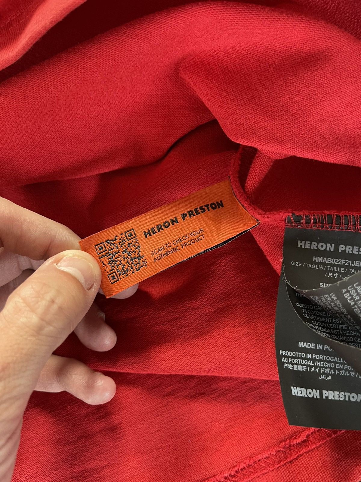 Heron Preston Heron Preston "Eagle" L/S Tee Size US M / EU 48-50 / 2 - 8 Thumbnail