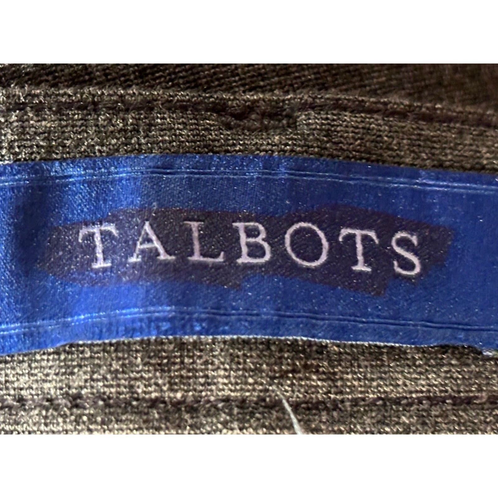 Talbots Talbots Pants Women 24W Gray Knit High Waist Straight Leg Dress Pants Career Business Womens Size 42" / US 20 - 5 Thumbnail