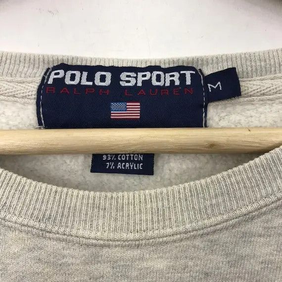 Polo Ralph Lauren Vtg 90’ POLO SPORT USA Flag Ralph Lauren Sweatshirt Pullover Size US M / EU 48-50 / 2 - 4 Thumbnail