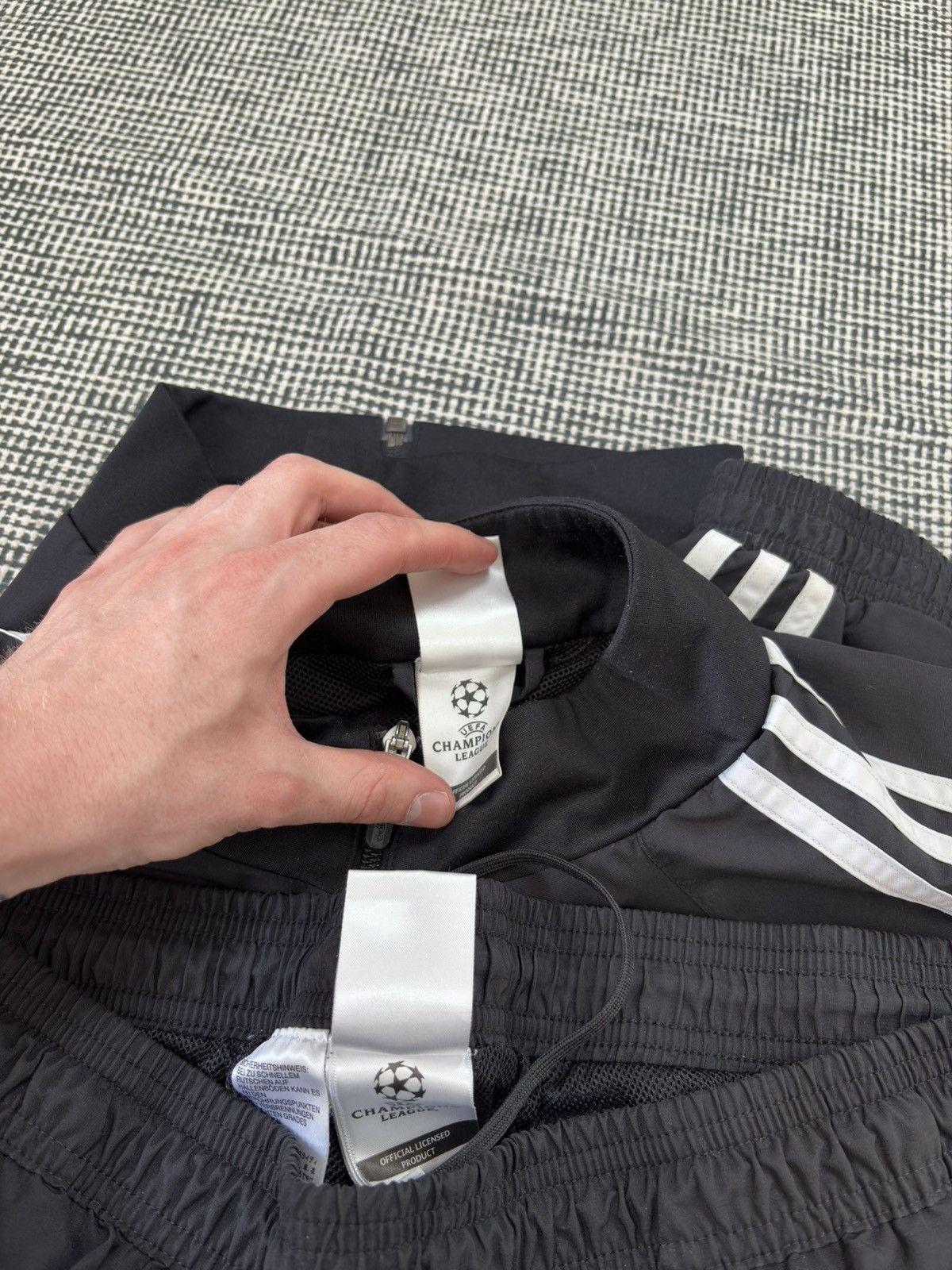 Adidas Adidas x Real Madrid soccer tracksuit set rare baggy drill Size US XL / EU 56 / 4 - 7 Thumbnail