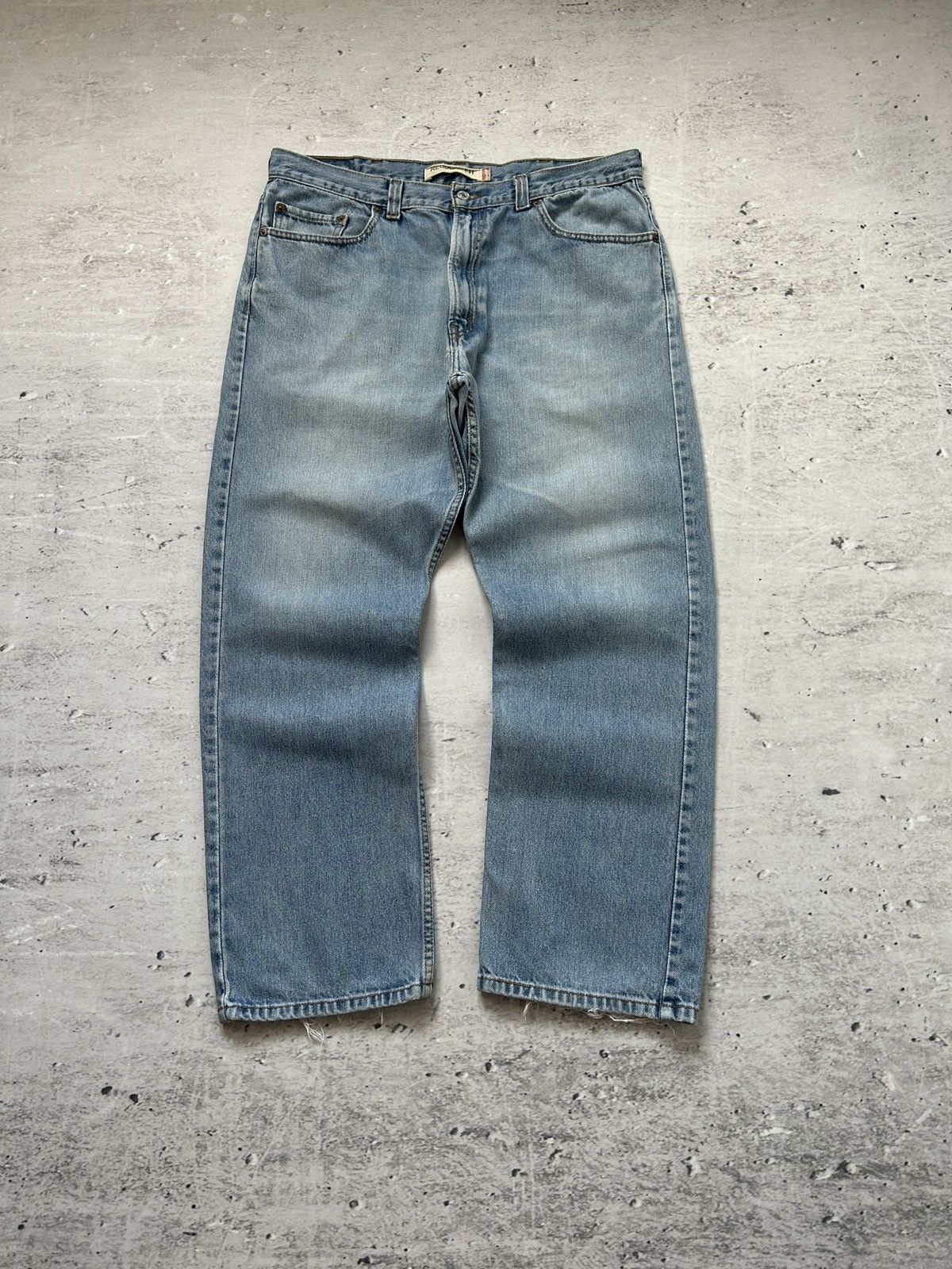 Levi's × Levi's Vintage Clothing × Vintage 🔥VINTAGE BAGGY LEVIS 505 DISTRESSED REGULAR FIT DENIM JEANS🔥 Size US 38 / EU 54 - 1 Thumbnail