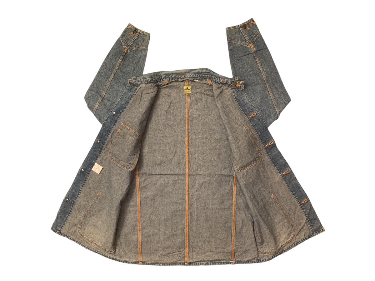 Vintage × Wrangler Rare Design Vintage Wrangler Dungarees Blu Bell Denim Jacket Size US M / EU 48-50 / 2 - 3 Thumbnail