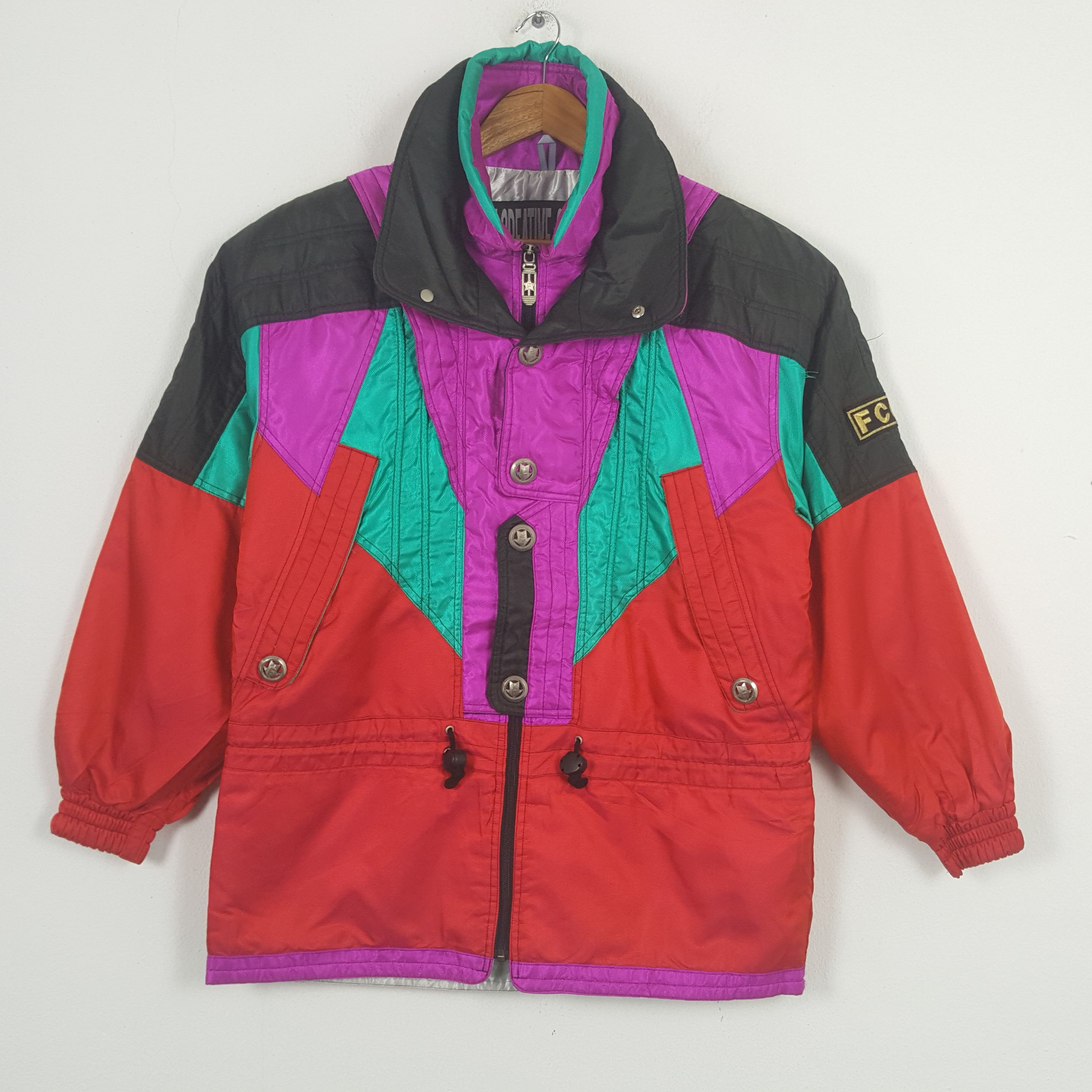 Vintage Vintage F.CREATIVE OFFICE Sportswear Jacket C284N19 Size US L / EU 52-54 / 3 - 1 Thumbnail