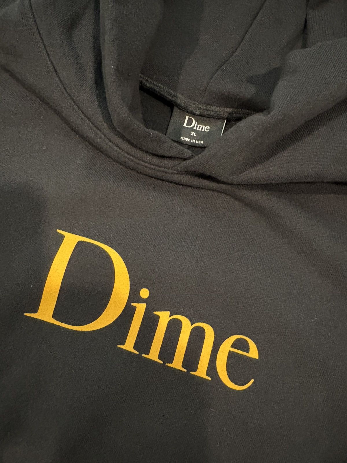 Dime Dime classic logo hoodie black Size US XL / EU 56 / 4 - 1 Thumbnail