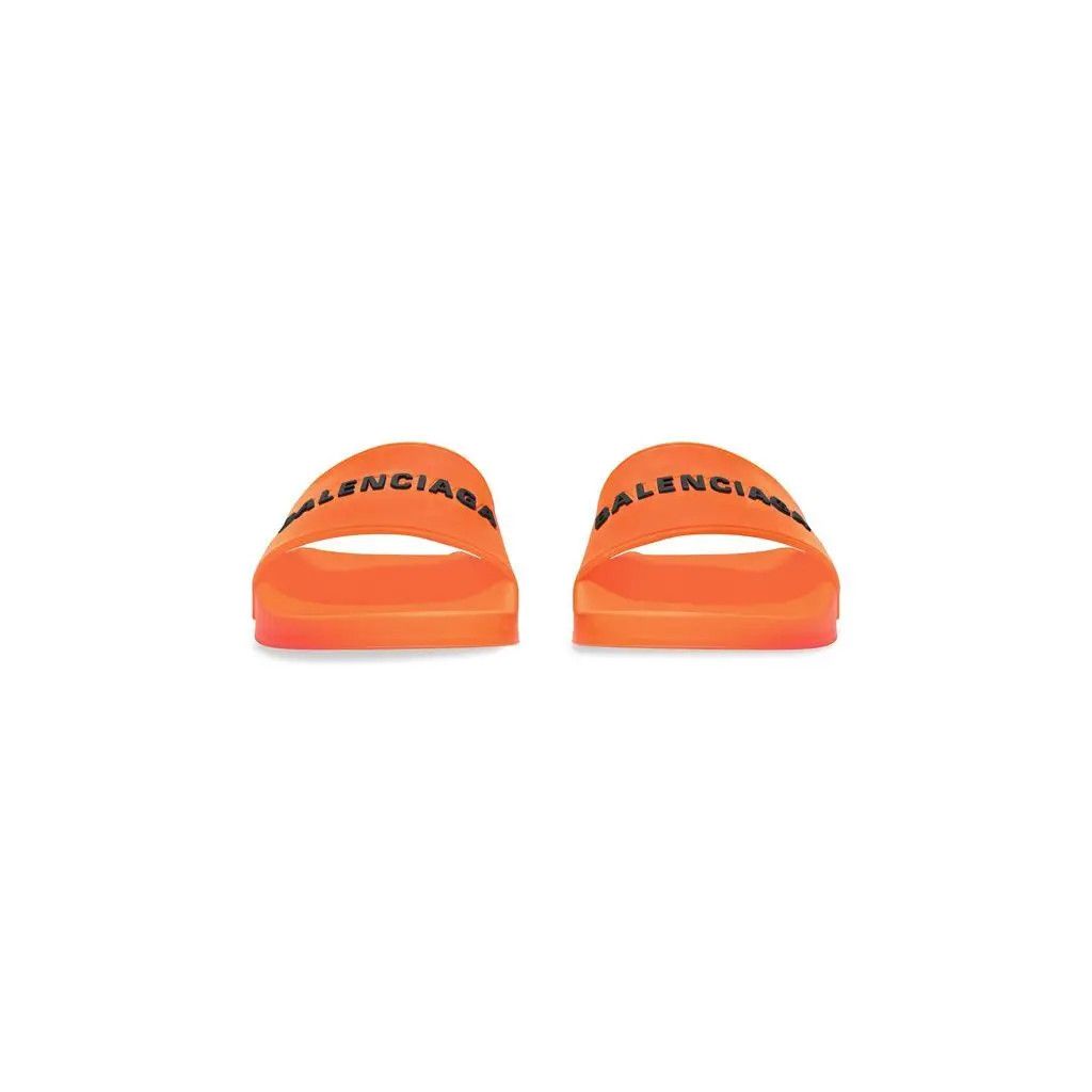 o1w1db10425 Pool Slide Sandals in Orange