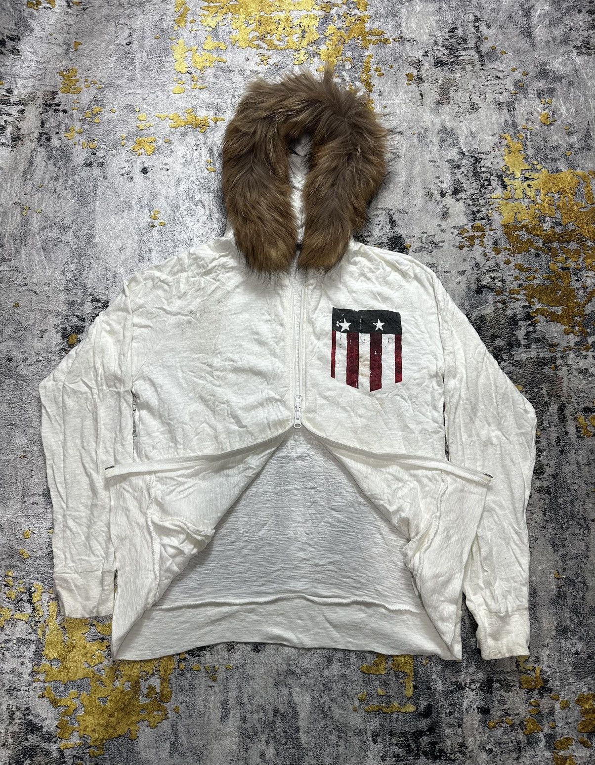 Hysteric Glamour AMERICAN FUR ZIPHOODIE IFSIXWASNINE LGB STYLE Size US M / EU 48-50 / 2 - 3 Thumbnail