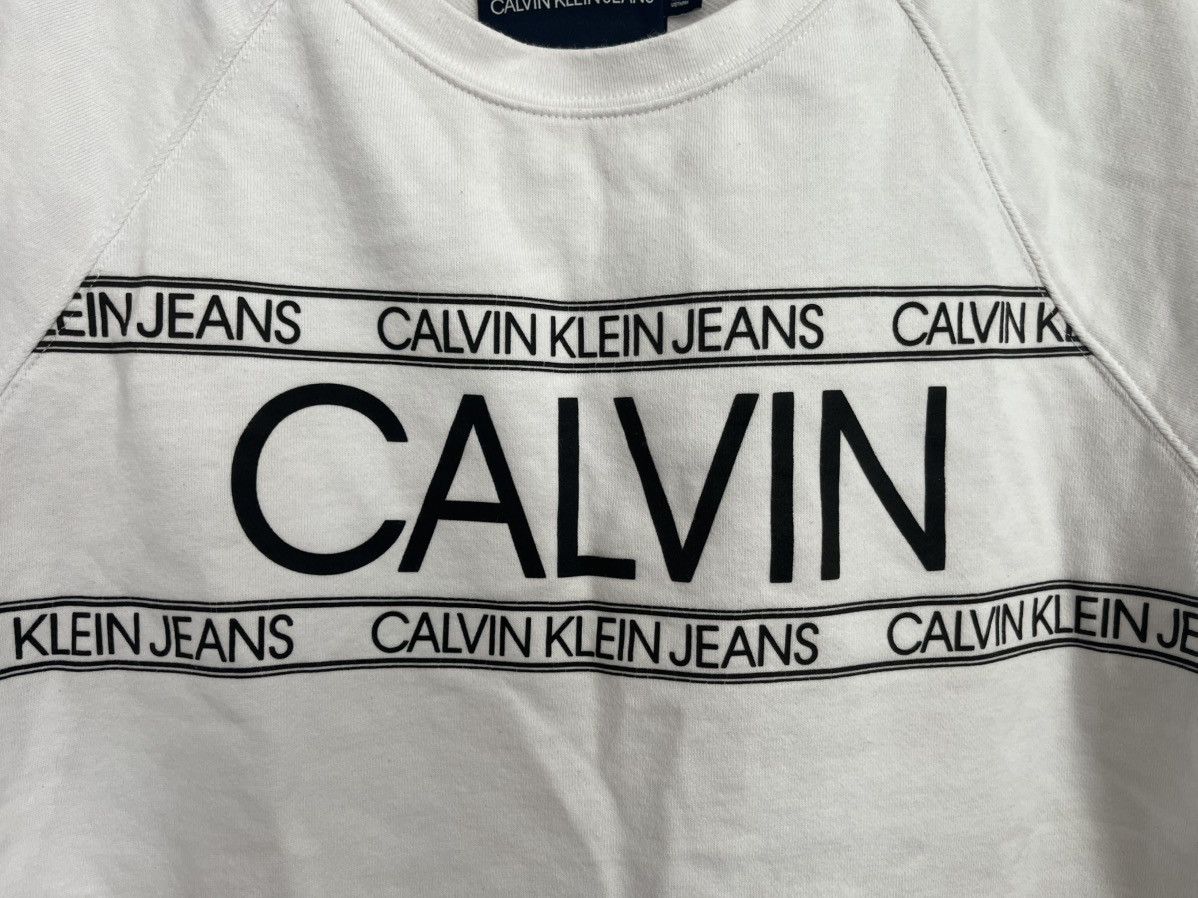 Calvin Klein Calvin Klein Jeans Crop Top Size M / US 6-8 / IT 42-44 - 2 Thumbnail