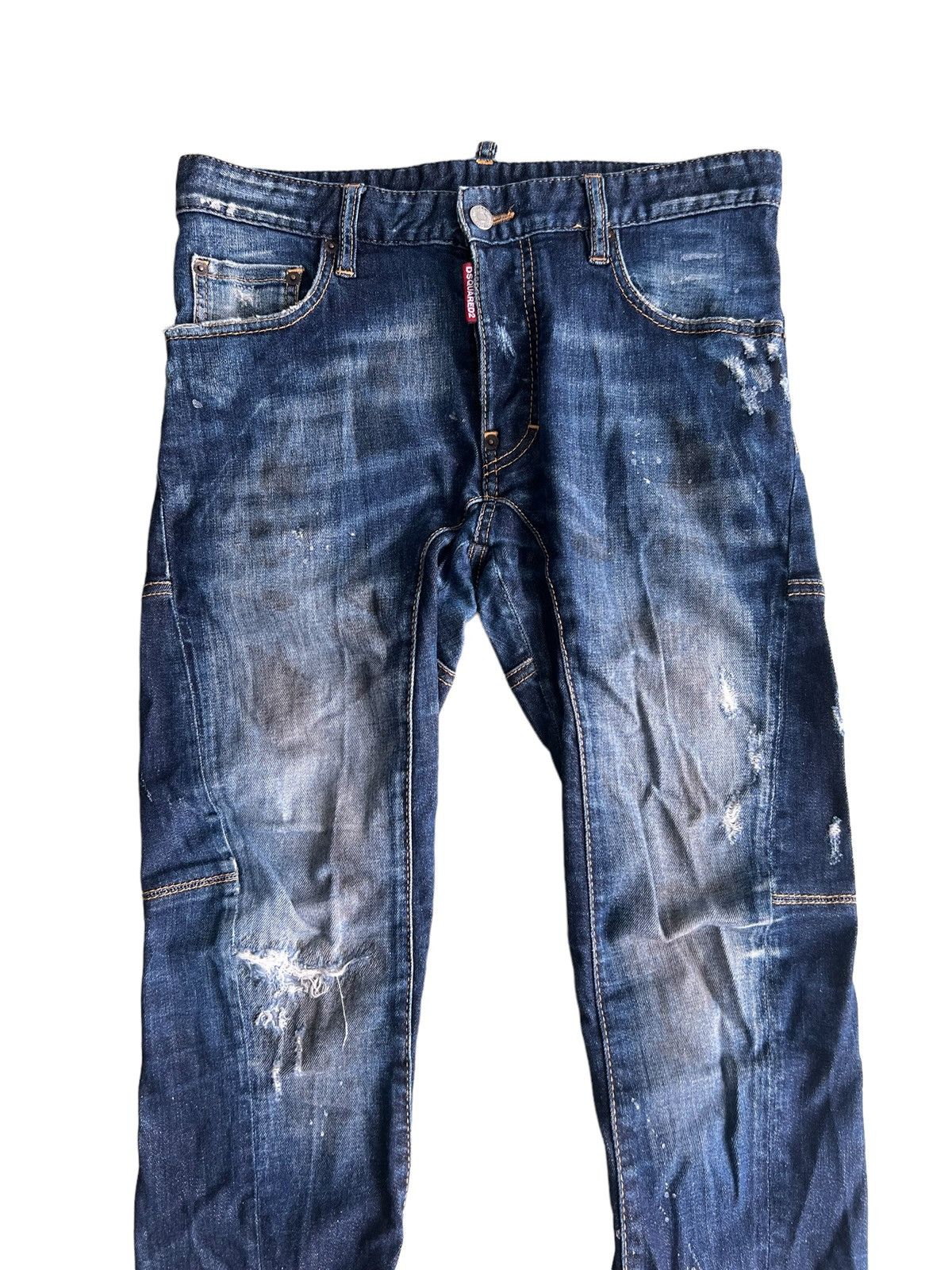Dsquared2 2017 DSQUARED2 🇮🇹 Tidy Biker Jeans Denim Distressed Size US 28 / EU 44 - 4 Thumbnail