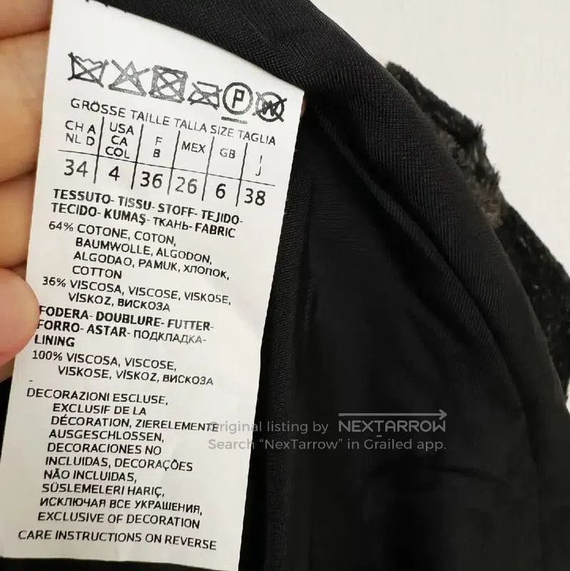 Max Mara MaxMara Winter Color-Block Cotton Coat . Size S / US 4 / IT 40 - 5 Thumbnail