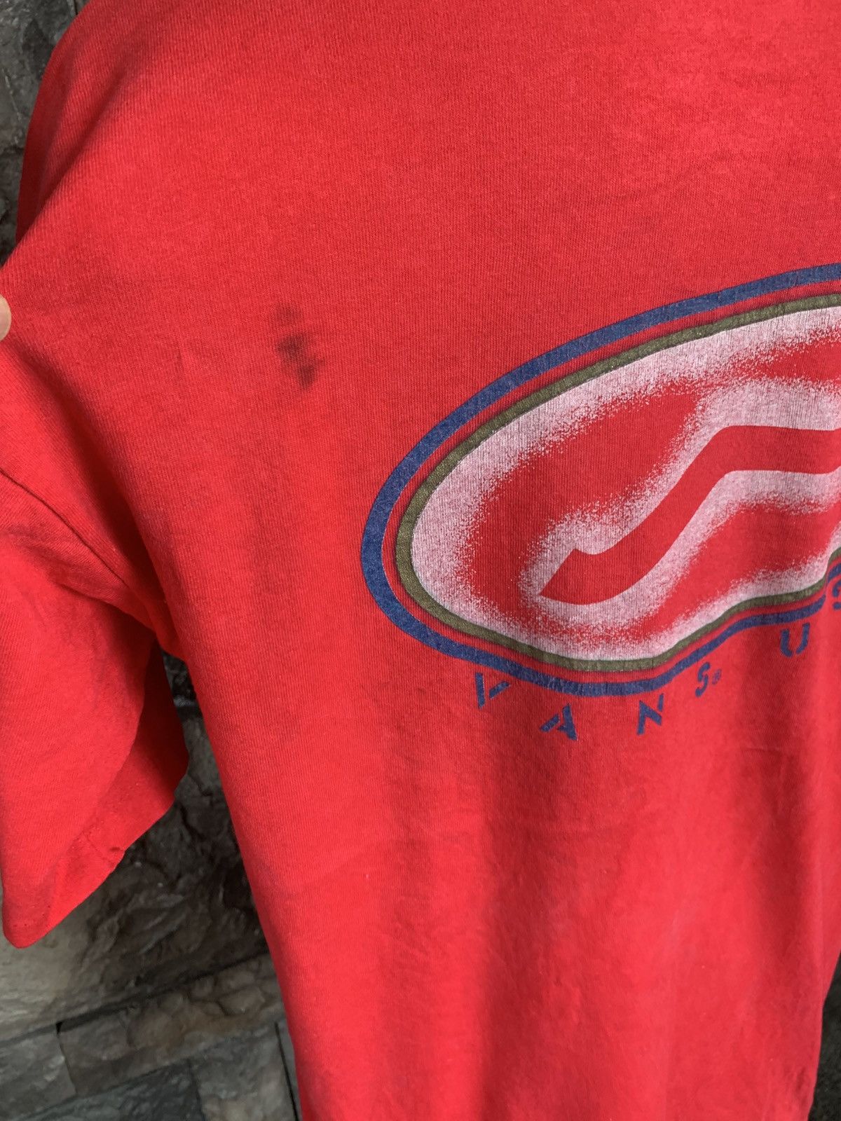 Vans Vintage Vans T shirt Size US L / EU 52-54 / 3 - 3 Thumbnail