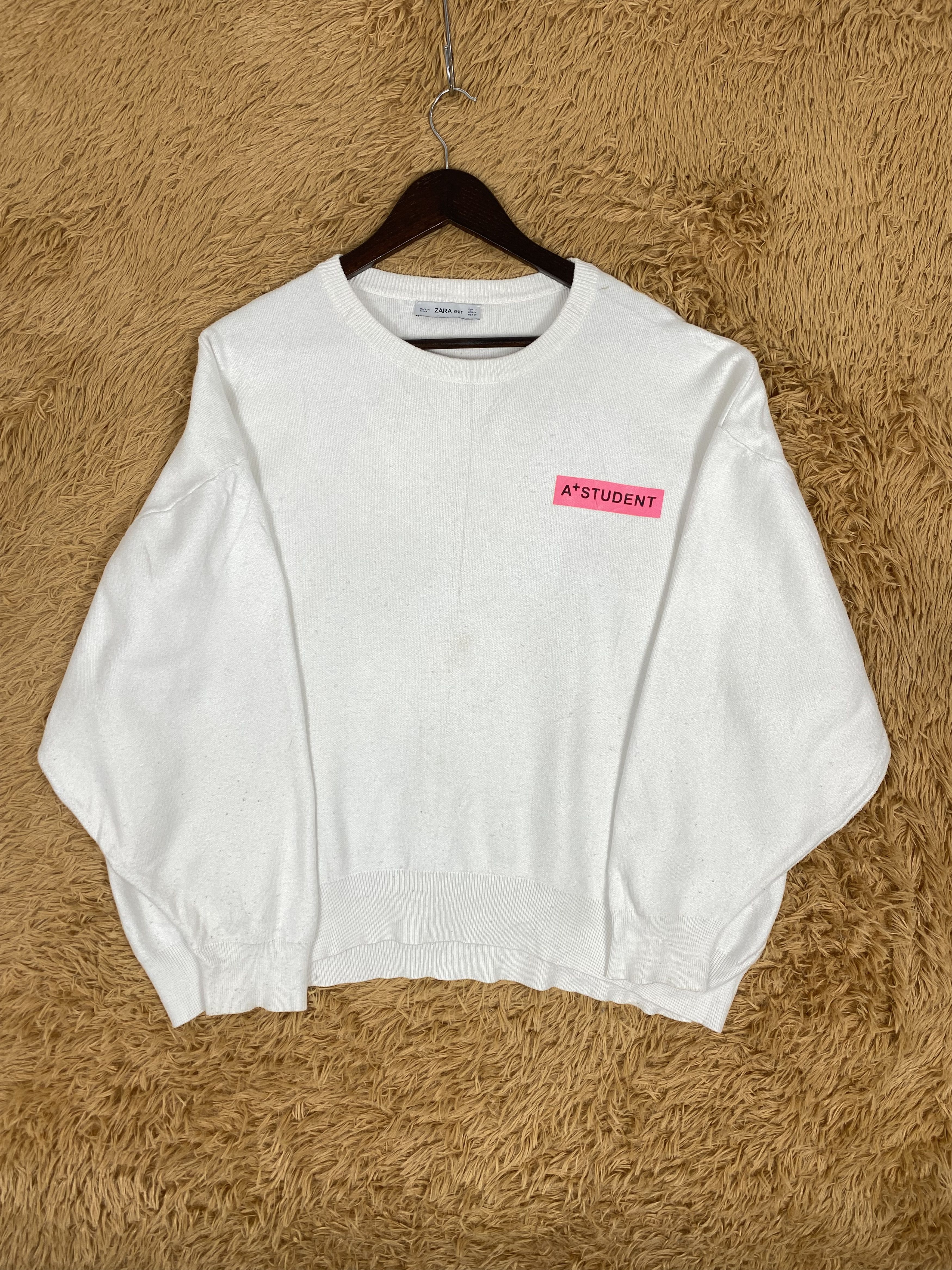 Zara Vintage Zara Knit Sweatshirts PS0034 Size US XL / EU 56 / 4 - 4 Thumbnail