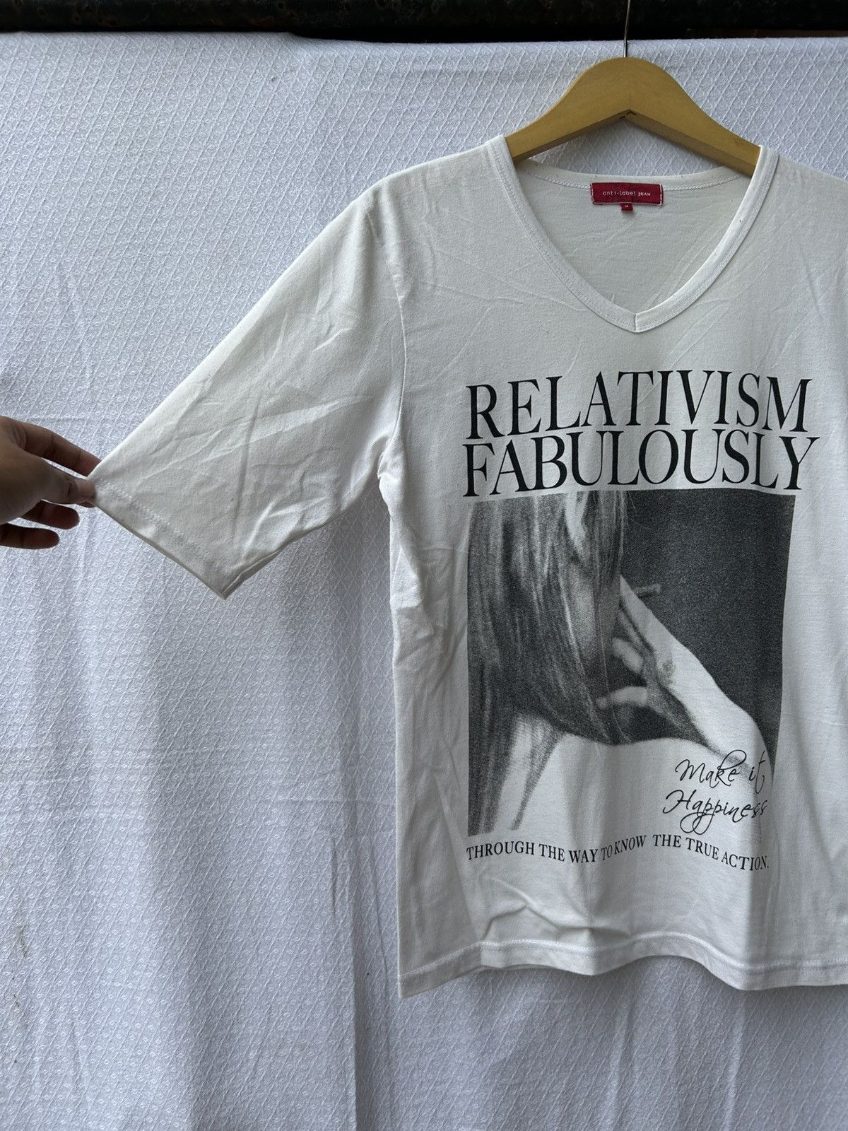 Japanese Brand Anti-Label Jean Make it Happiness Shirt Size US M / EU 48-50 / 2 - 3 Thumbnail