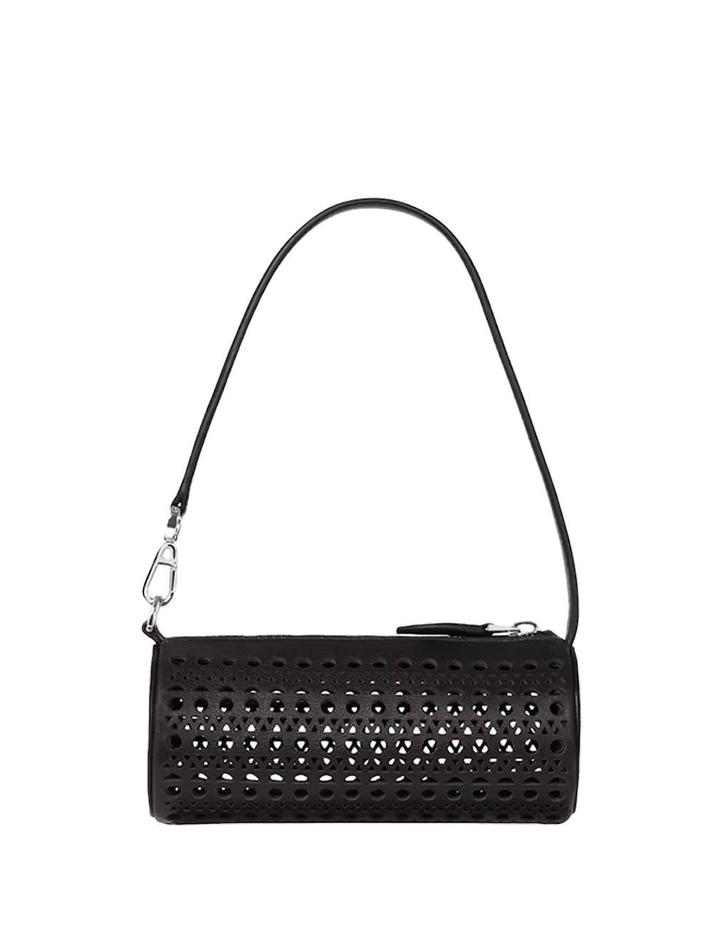image of Alaia Alaïa Tube Mini Bag in Black, Women's