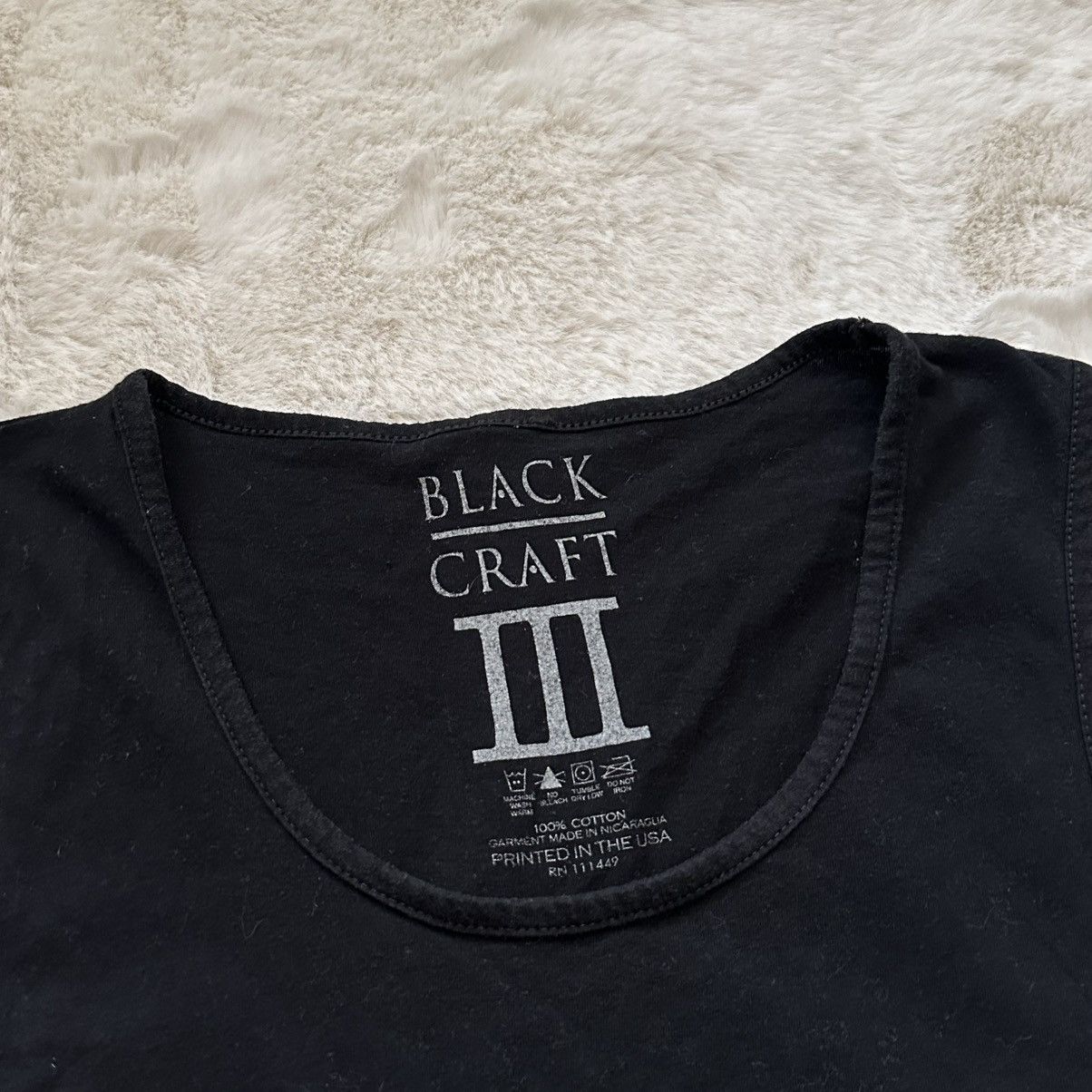 Band Tees black craft cult tank top tee Size US L / EU 52-54 / 3 - 3 Thumbnail