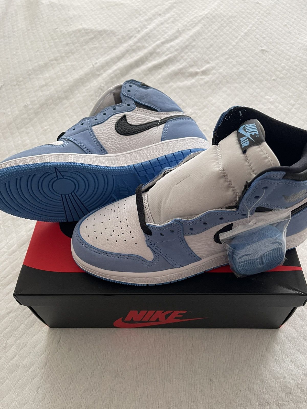 Nike Air Jordan Retro OG University Blue 7Y women's