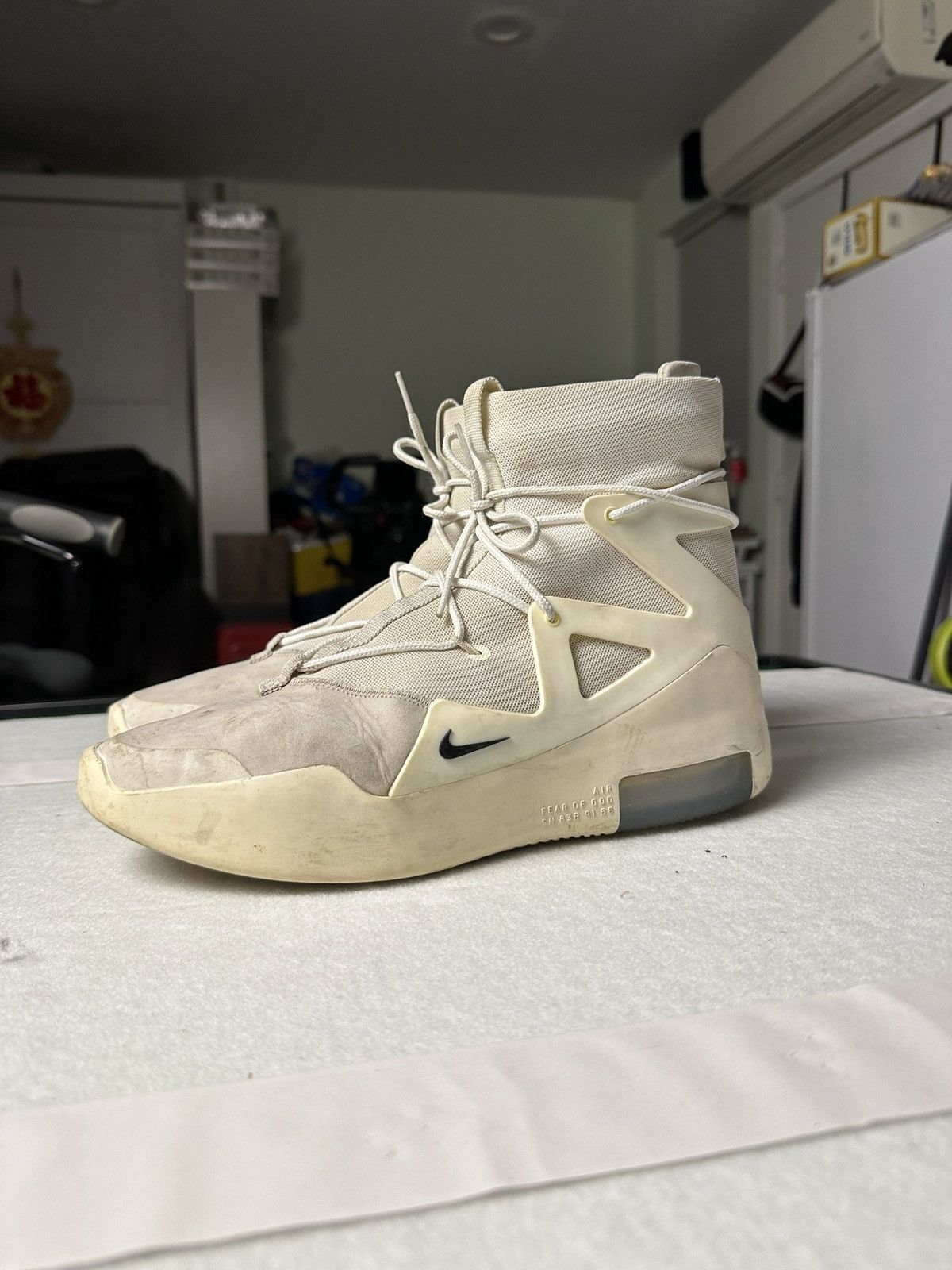 Nike Nike Air FOG Fear of God 1 Sail Size US 8.5 / EU 41-42 - 3 Thumbnail