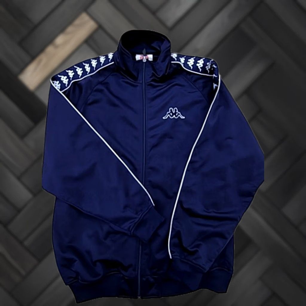 Kappa Kappa Jacket Navy Blue Track XL Men Activewear Jacket Size US XL / EU 56 / 4 - 1 Thumbnail