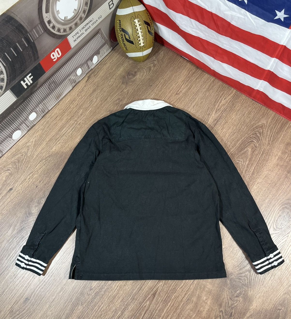 Polo Ralph Lauren × Rugby Ralph Lauren × Vintage Vintage Polo Ralph Lauren Rugby Shirt Size US L / EU 52-54 / 3 - 12 Thumbnail