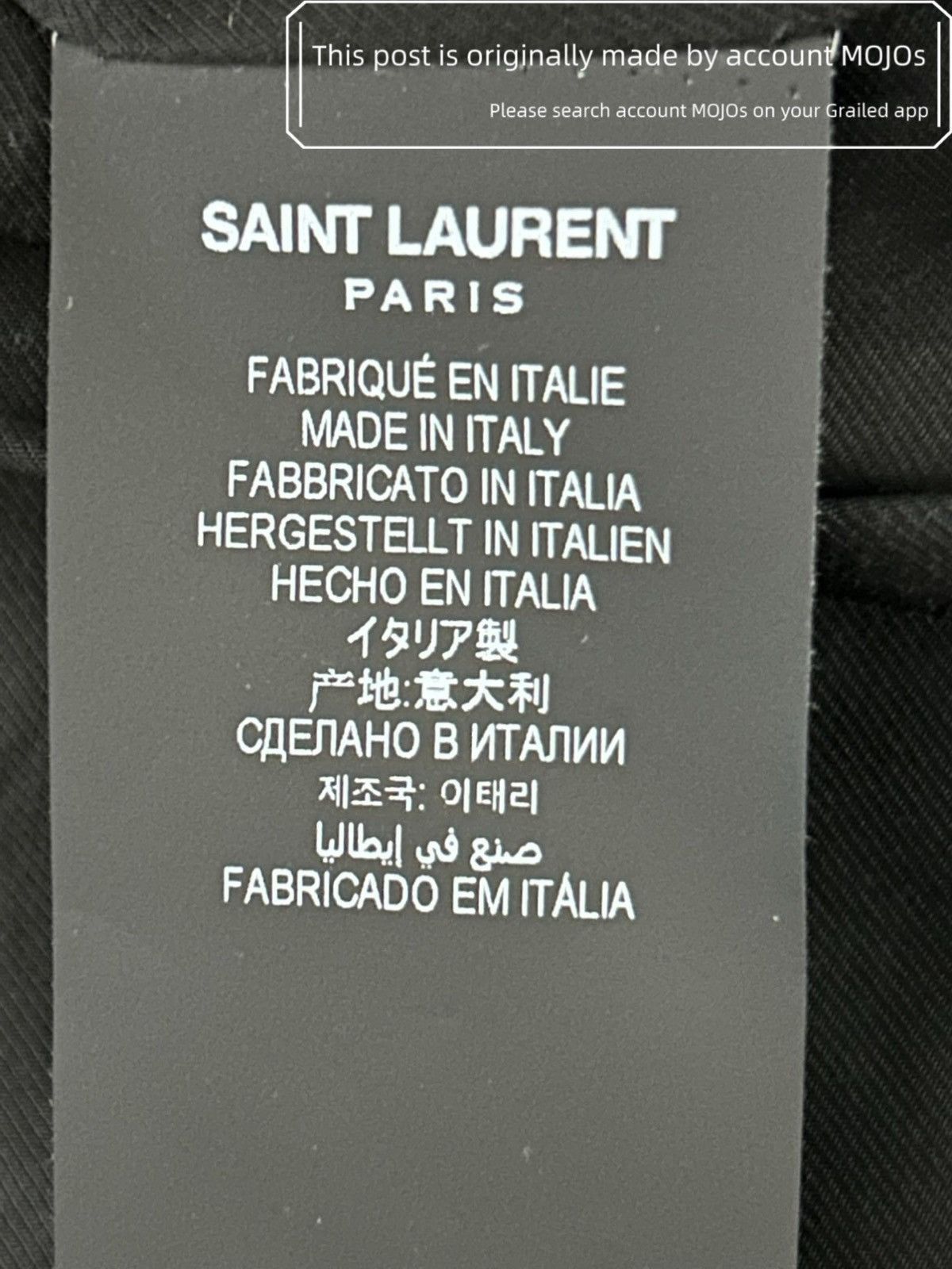 Saint Laurent Paris Sz 50 Saint Laurent Paris Black & White Plaid Jacket mojos11 Size US M / EU 48-50 / 2 - 7 Thumbnail