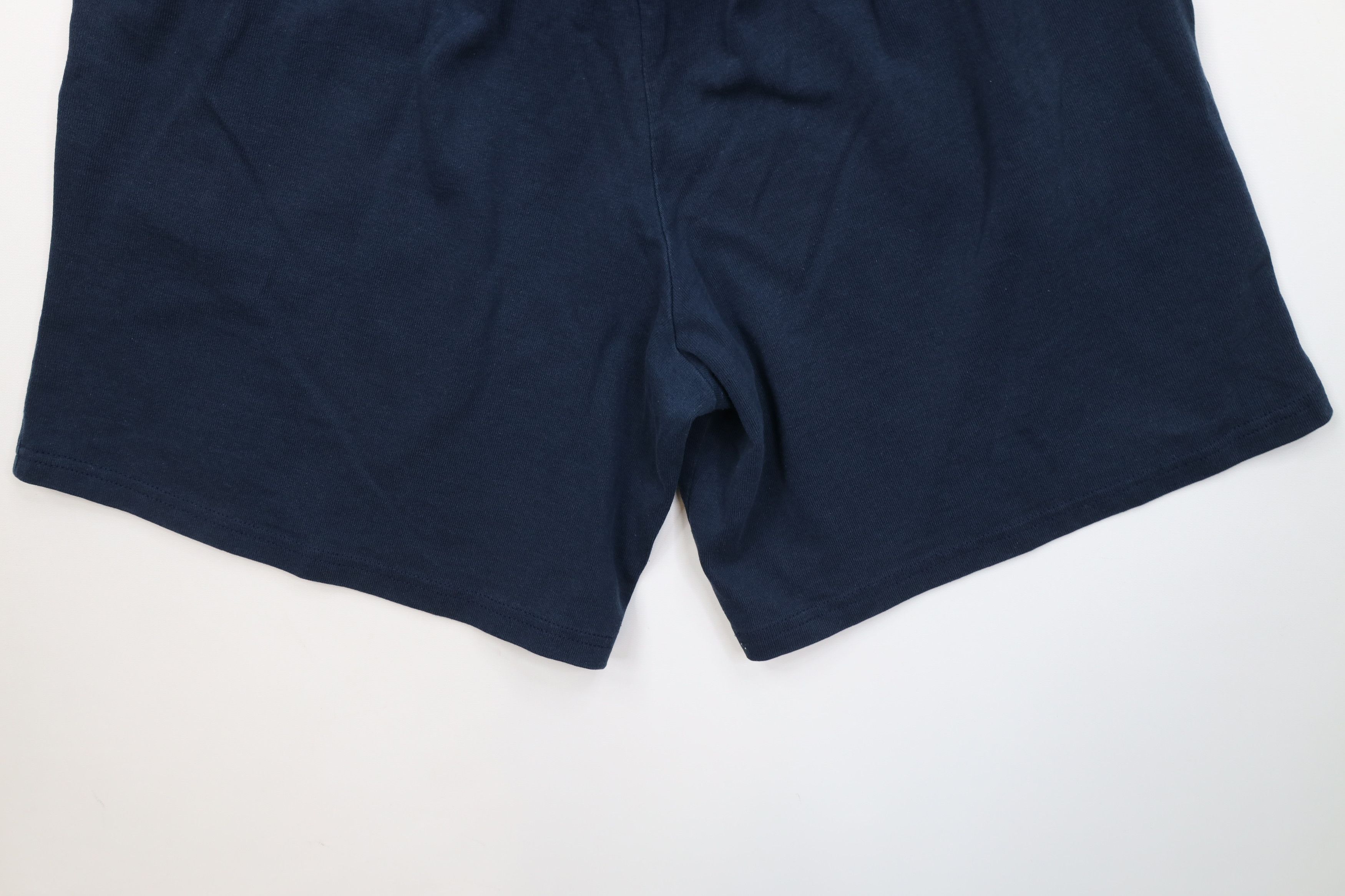 Champion Vintage Y2K Champion Heavyweight Above Knee Shorts Navy Blue Size US 34 / EU 50 - 12 Thumbnail