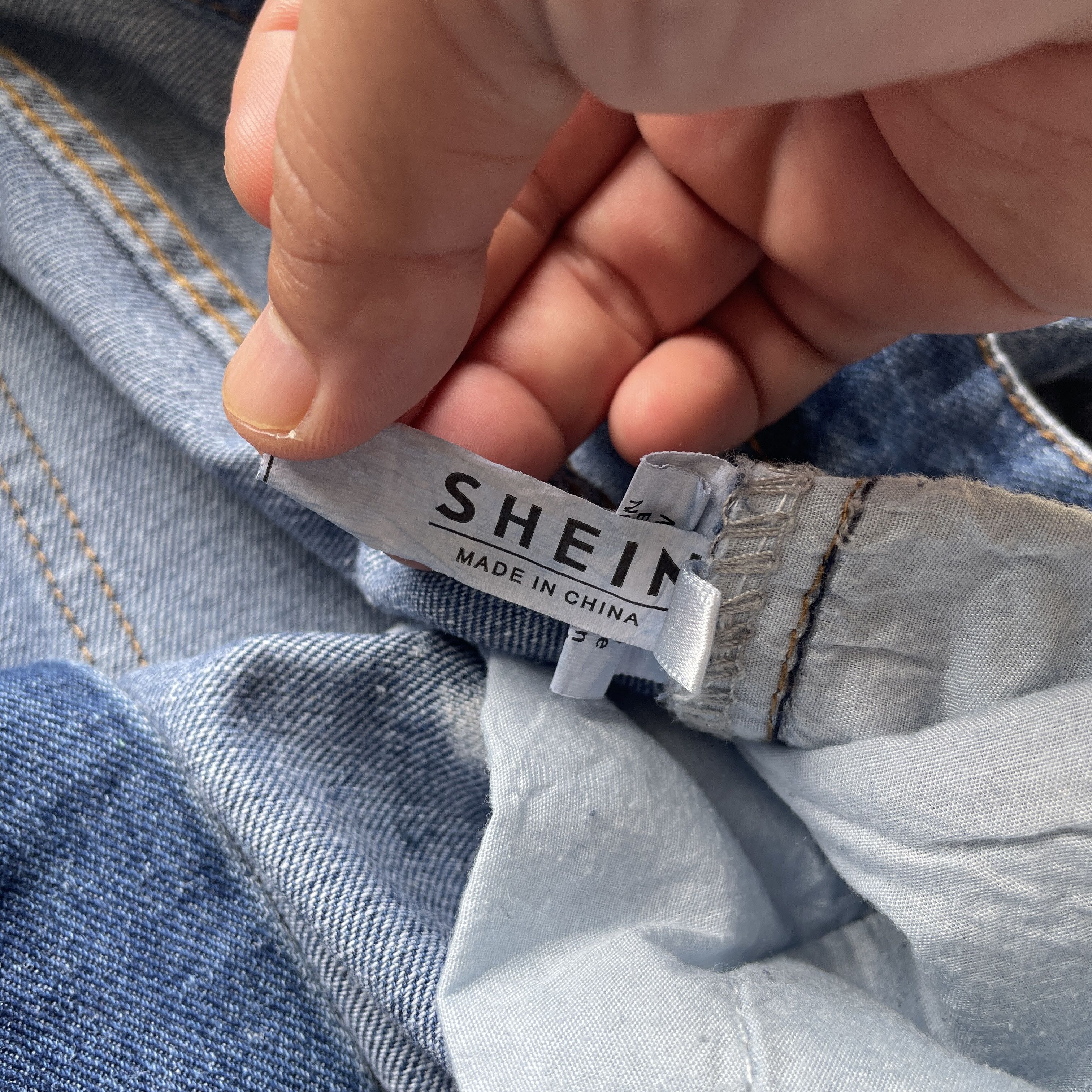 Japanese Brand × Shein Vintage Shein Japan Distressed Splash Painters Jeans Pants Size US 38 / EU 54 - 9 Thumbnail