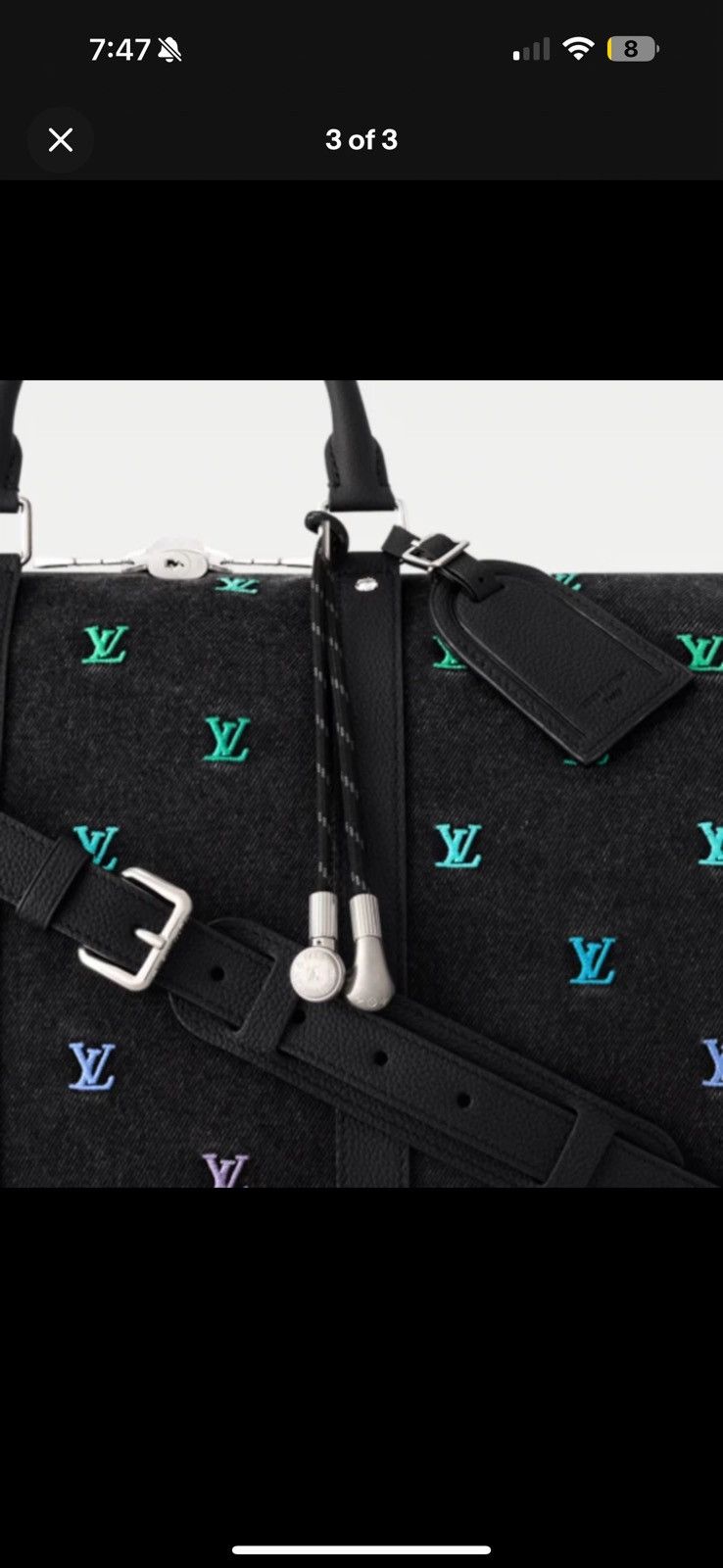 Louis Vuitton Louis Vuitton Bag Charm Apple Air Pods 25 Pharrell earphones Size ONE SIZE - 3 Thumbnail