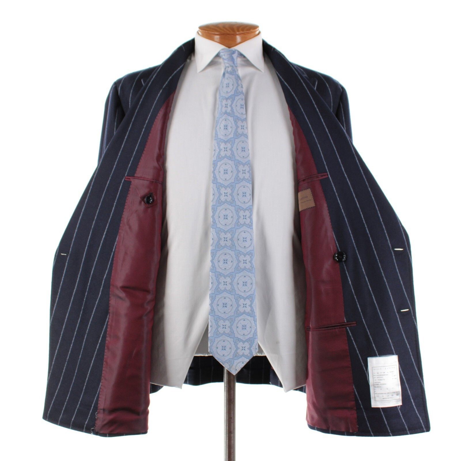 Other Stile Latino Suit Size US 46 Regular in Blue Size 46R - 7 Thumbnail