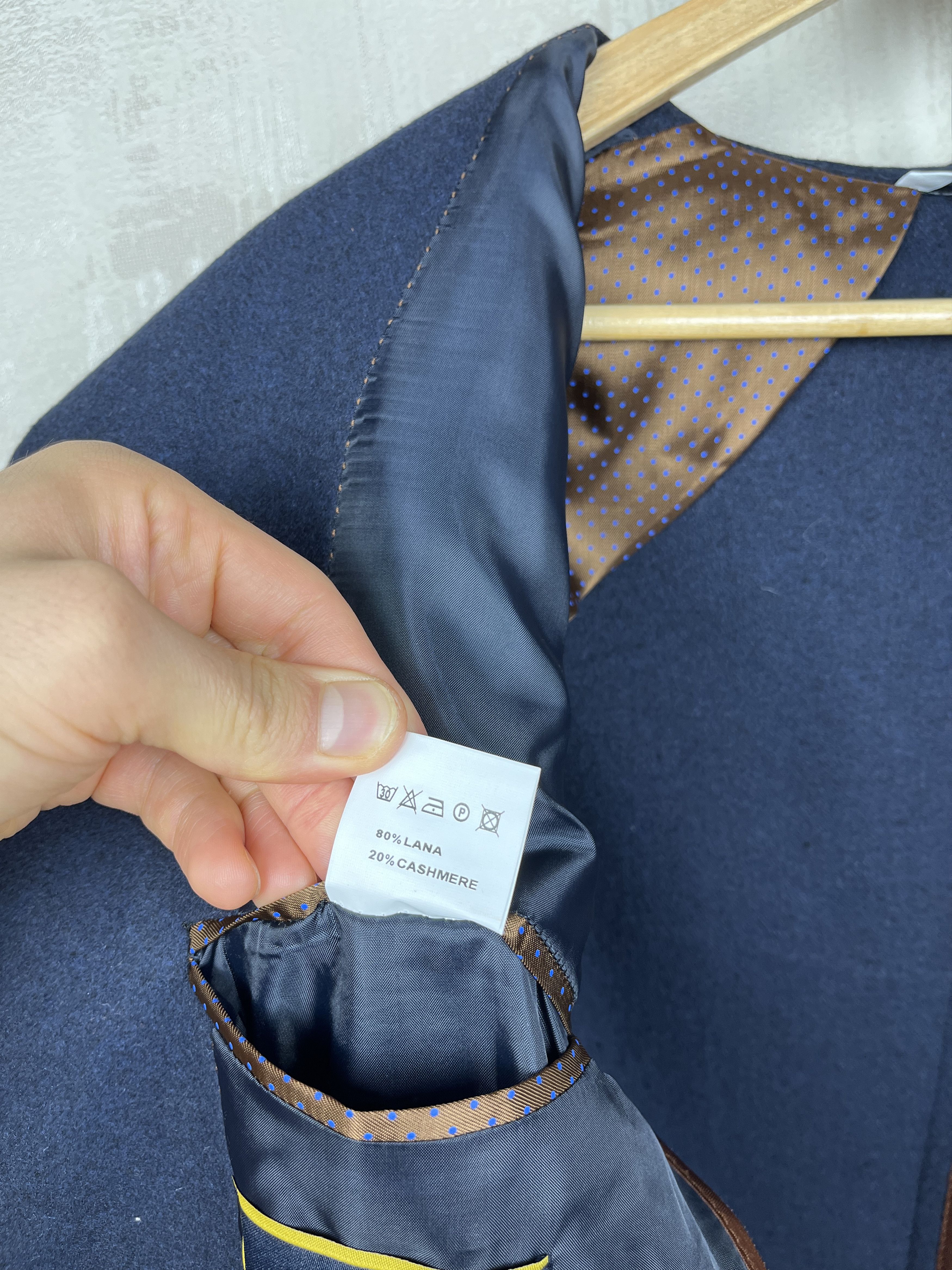 Other Linea Sartoriale Milano 80% Wool / 20% Cashmere Blazer Size US M / EU 48-50 / 2 - 15 Thumbnail