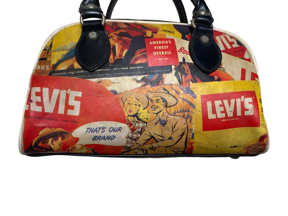 Levi's Vintage Brand Levi’s Saddleman Fullprint Handbag 2000s Size ONE SIZE - 5 Thumbnail