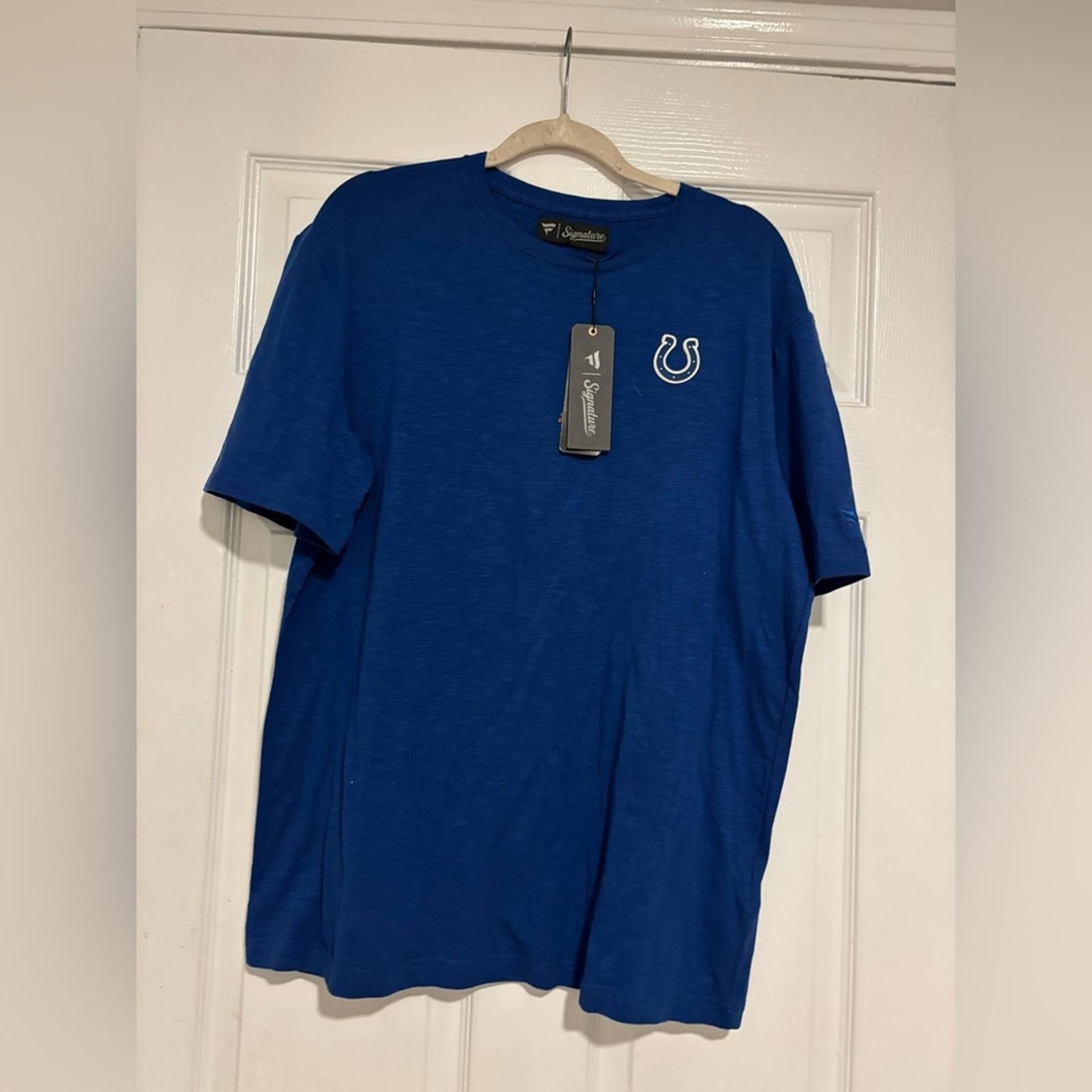 Kirkland Signature Colts Sports Royal Blue Short Sleeve Tee Size US L / EU 52-54 / 3 - 1 Thumbnail
