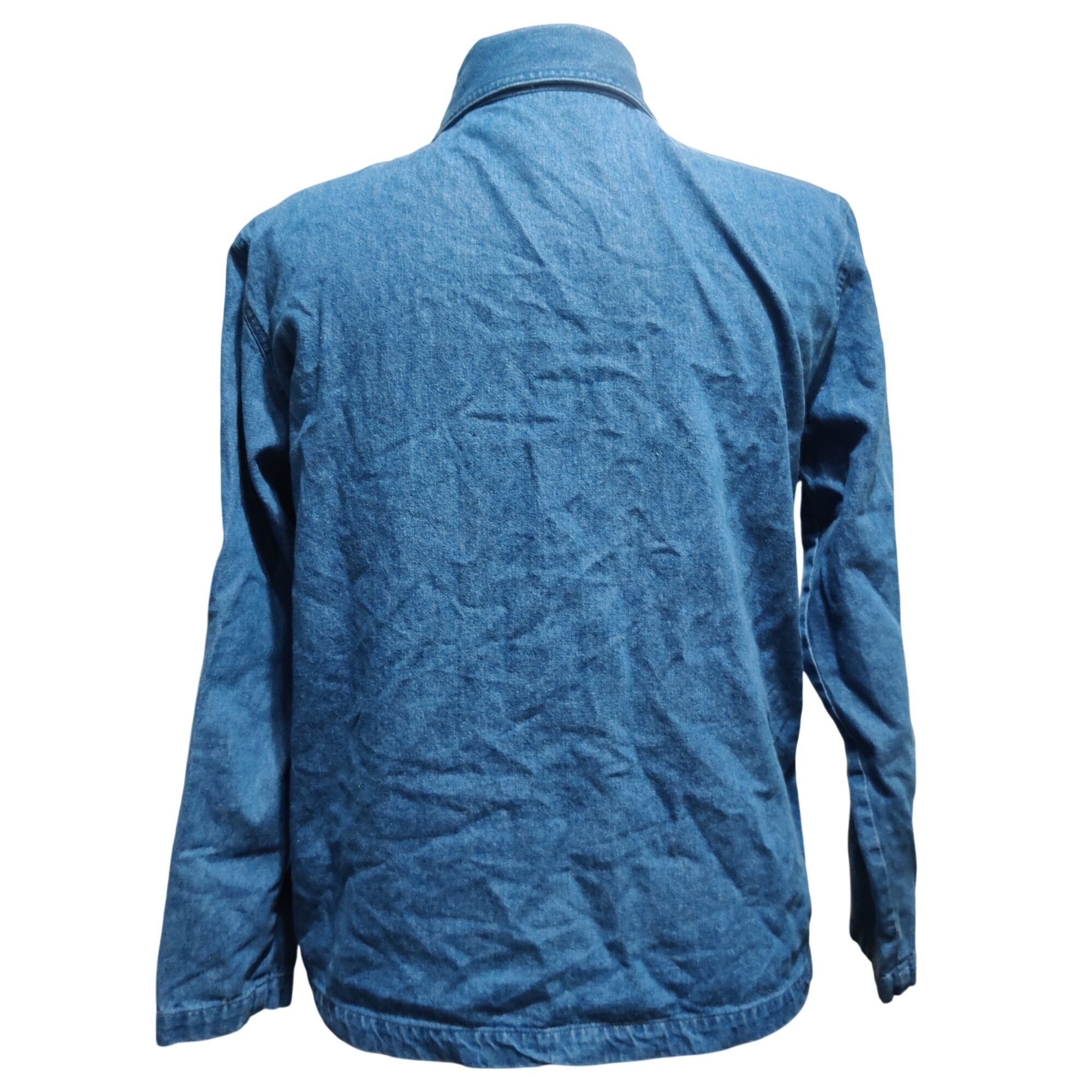 Vintage Bobbie Brooks M Vintage Patchwork Denim Jacket Embroidered A Size M / US 6-8 / IT 42-44 - 3 Thumbnail