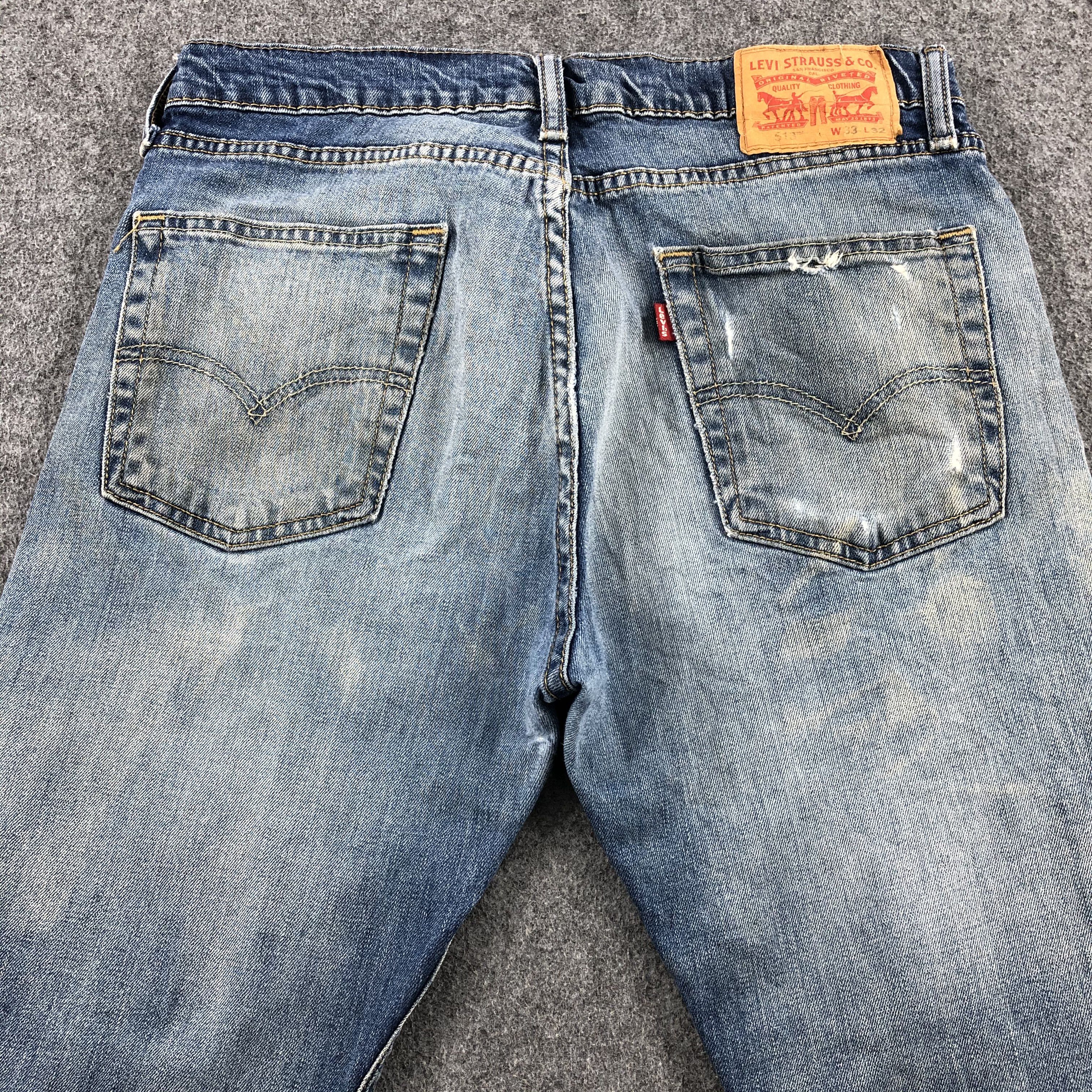 Levi's × Vintage Vintage Light Wash Levis 513 Jeans-JM1823 Size US 32 / EU 48 - 4 Thumbnail