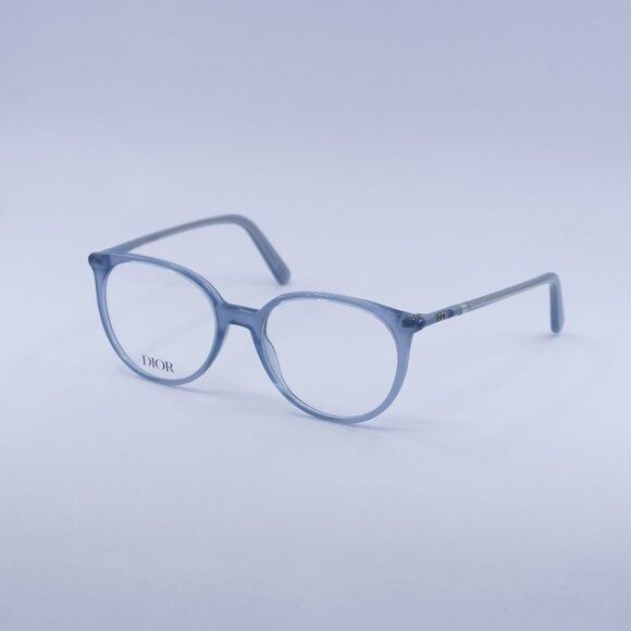 Dior 🕶️ New Dior MINI CD O B1I 3000 Eyeglasses - Shiny Blue Size ONE SIZE - 1 Thumbnail
