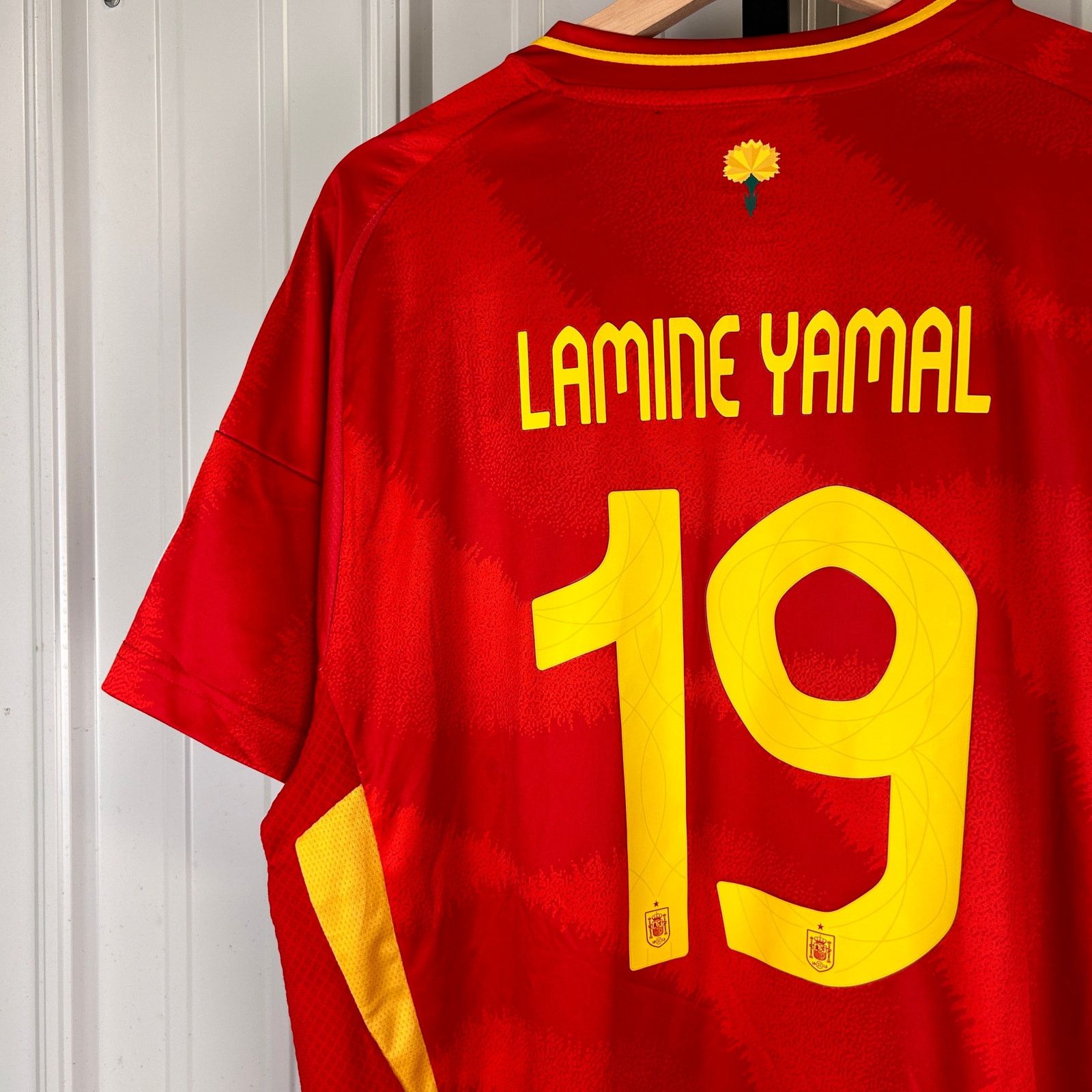Lamine Yamal NWT 2023 UEFA Spain National Adidas XXL Jersey