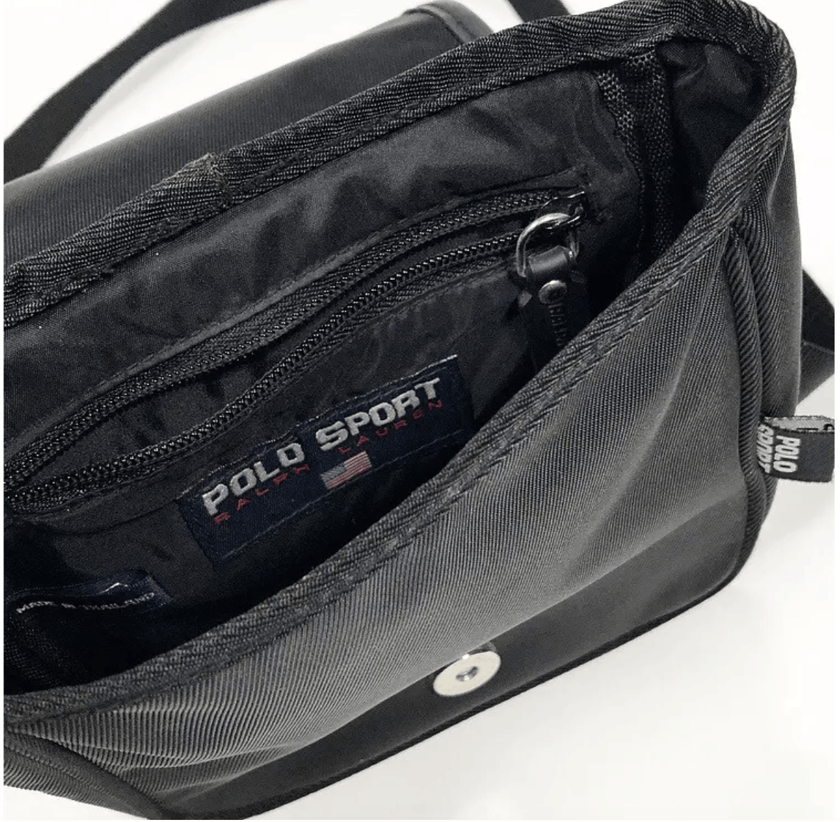 Ralph Lauren Polo Ralph Lauren 90s Polo Sport Messenger Bag VINTAGE Y2K Size ONE SIZE - 4 Thumbnail