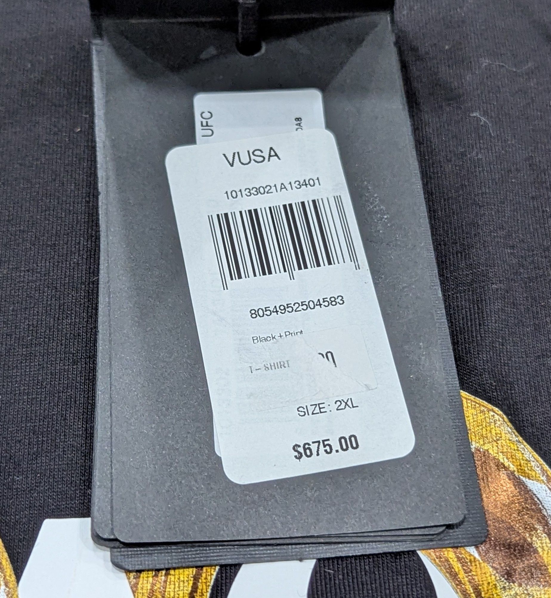 Versace VERSACE Chain Logo Crewneck T-Shirt Black/Gold 2XL Size US XXL / EU 58 / 5 - 8 Thumbnail