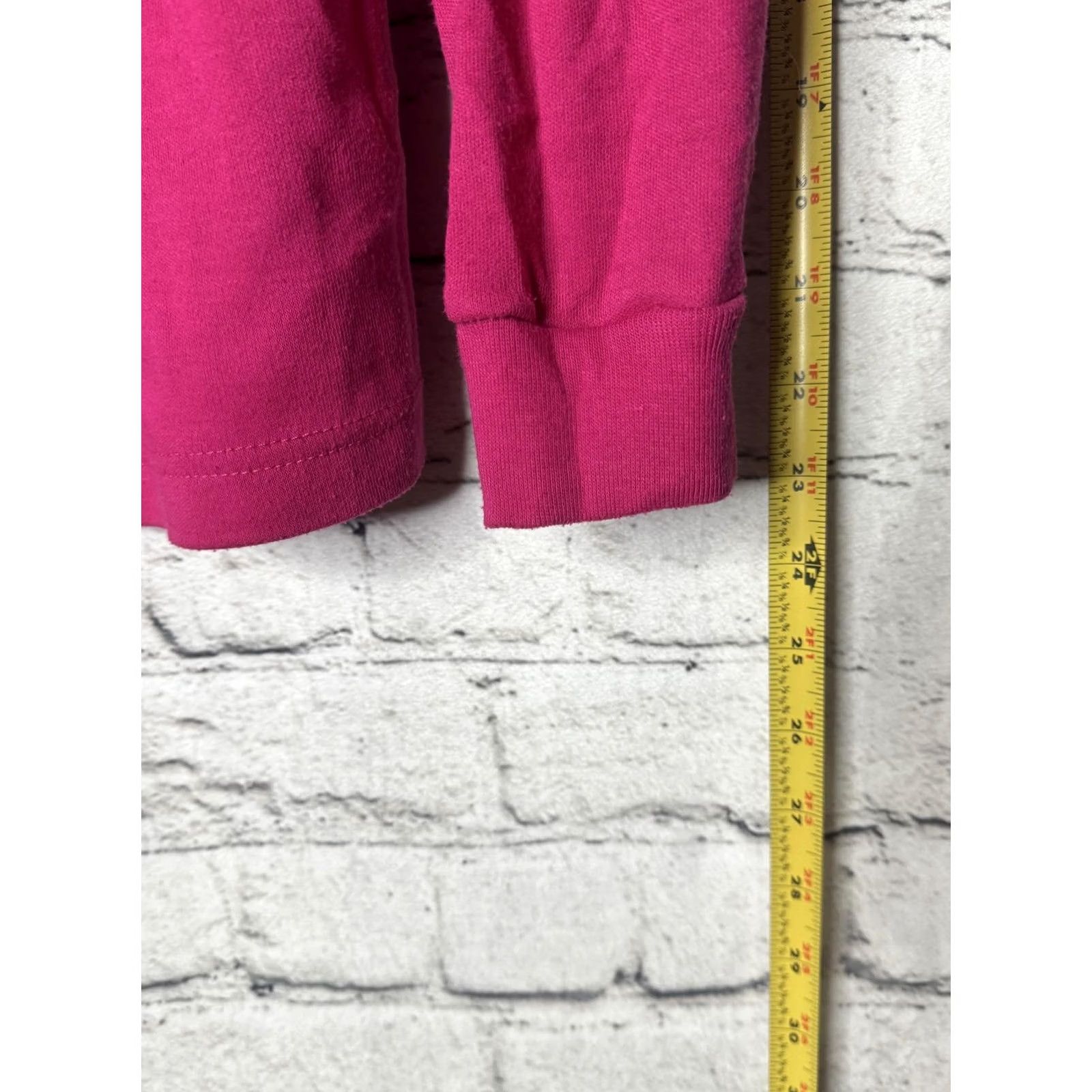 Vintage Venezia Womens Magenta Turtleneck Sweater 18/20 Plus Long Sleeve Knit Casual Clothing Womens Size XXL / US 16-18 / IT 52-54 - 4 Thumbnail