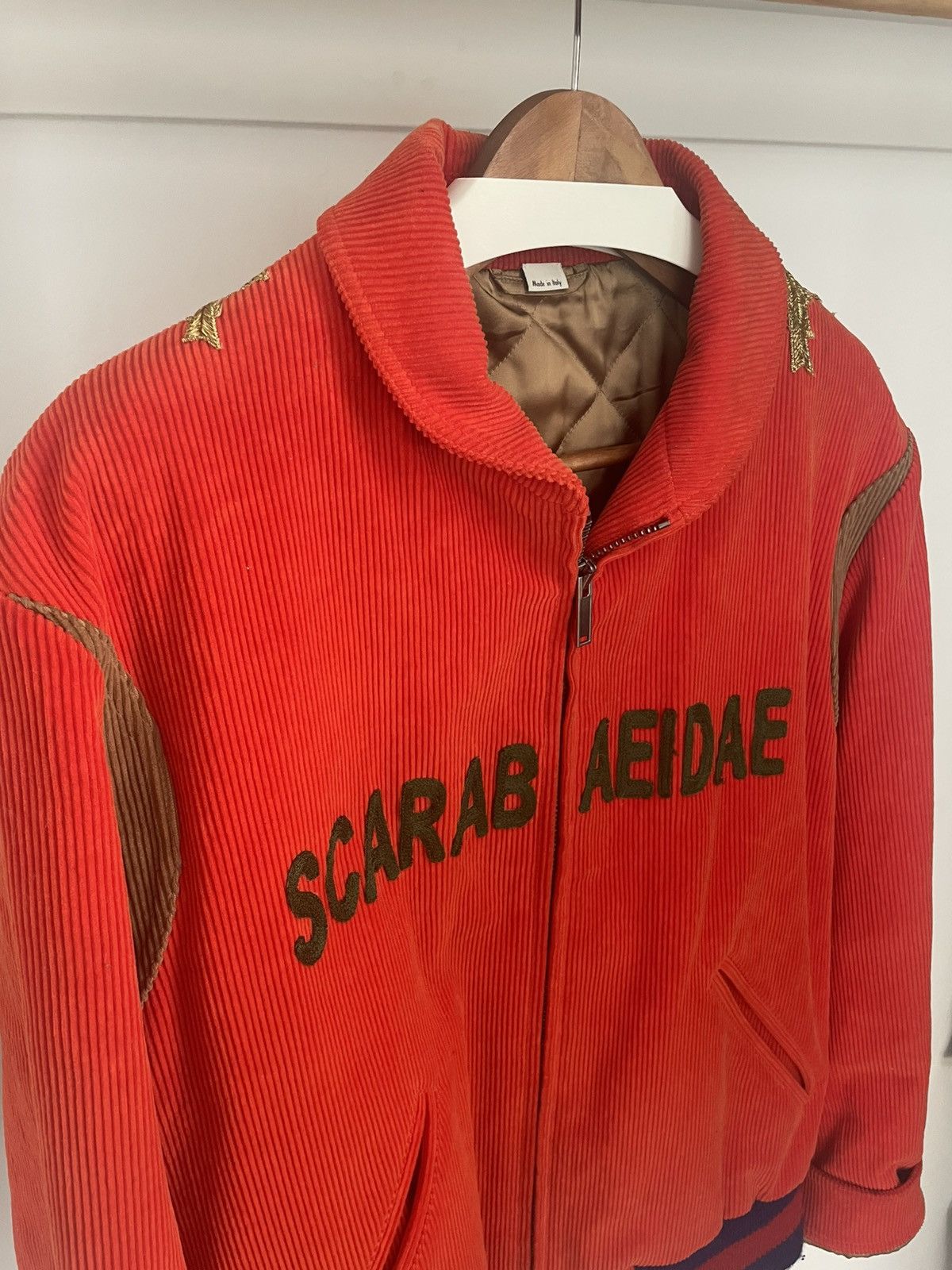 Gucci Gucci Scarabaeidae Bomber Jacket Size US XL / EU 56 / 4 - 5 Thumbnail