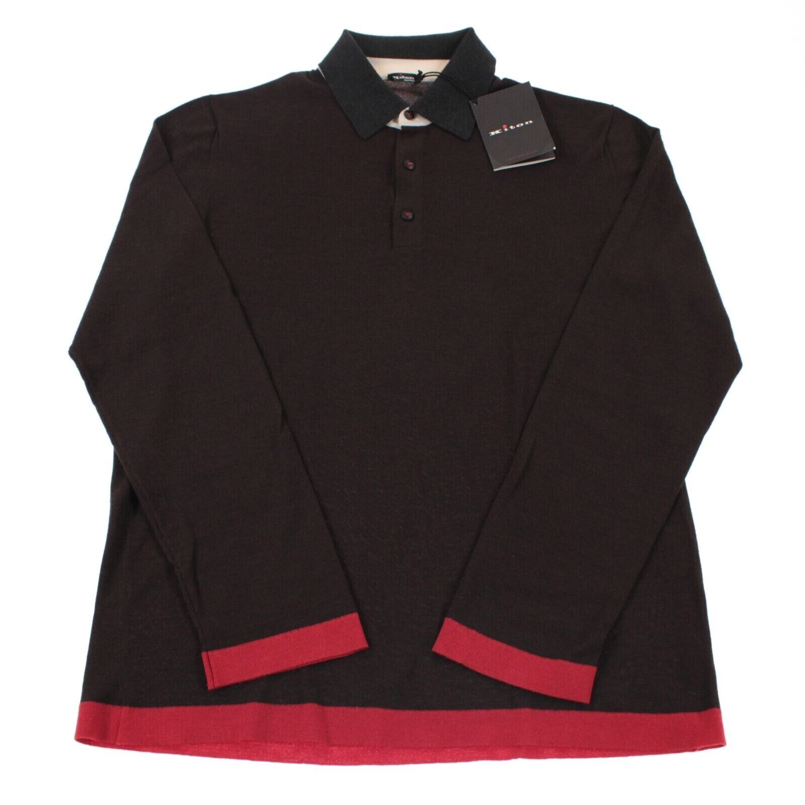 Kiton Kiton Sweater Size US M in Brown Size US M / EU 48-50 / 2 - 4 Thumbnail