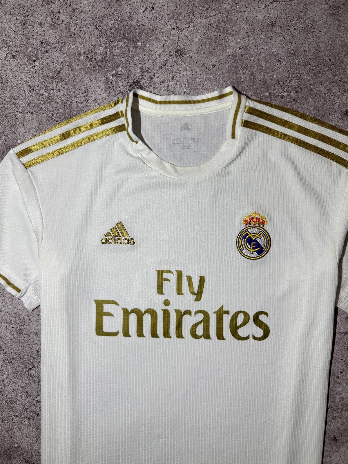 Adidas Real Madrid 2019 Adidas Football T-Shirt Home Soccer Jersey Size US L / EU 52-54 / 3 - 2 Thumbnail